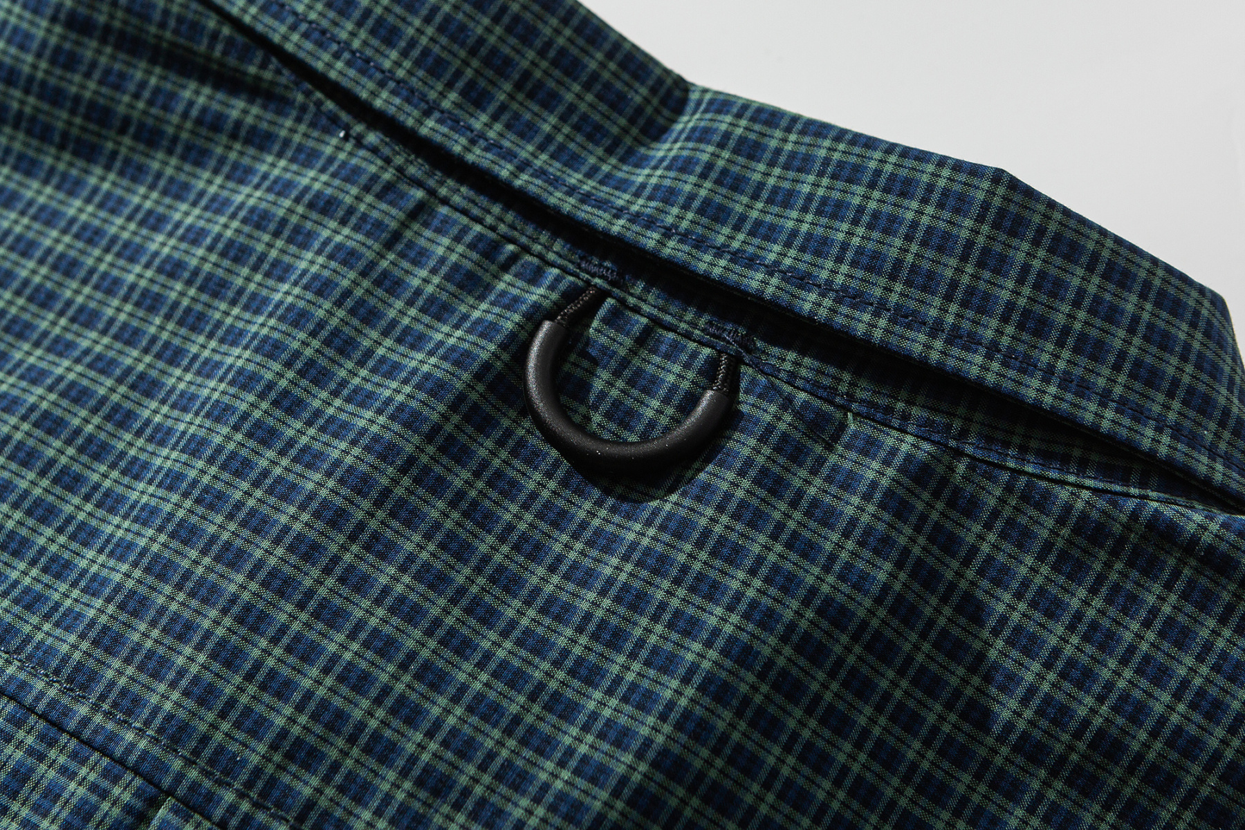 Men's Classic Retro Green Plaid Short Sleeve Shirt - Relaxed Fit | Liberaturs