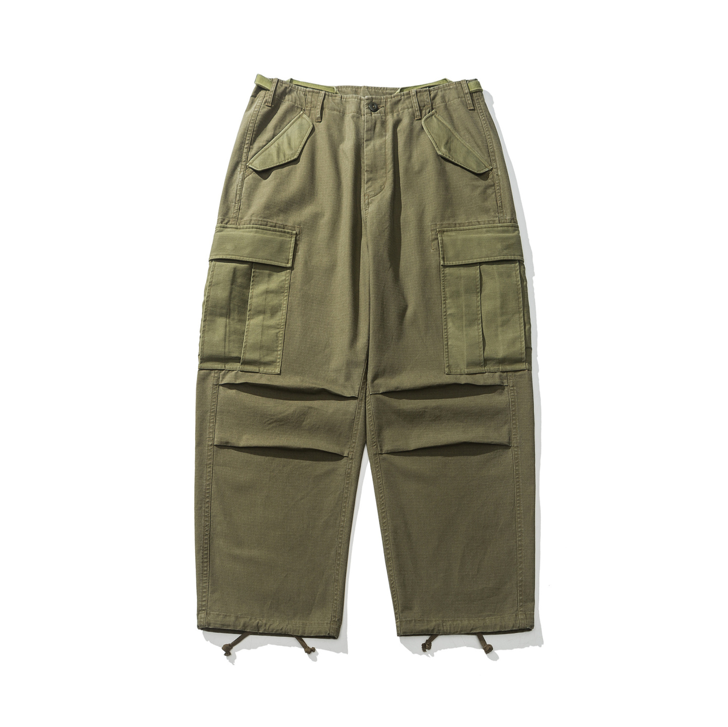 Men's Two-Tone Cargo Pants - Utility Work Trousers with Multi-Pockets and Pen Slot-Liberaturs