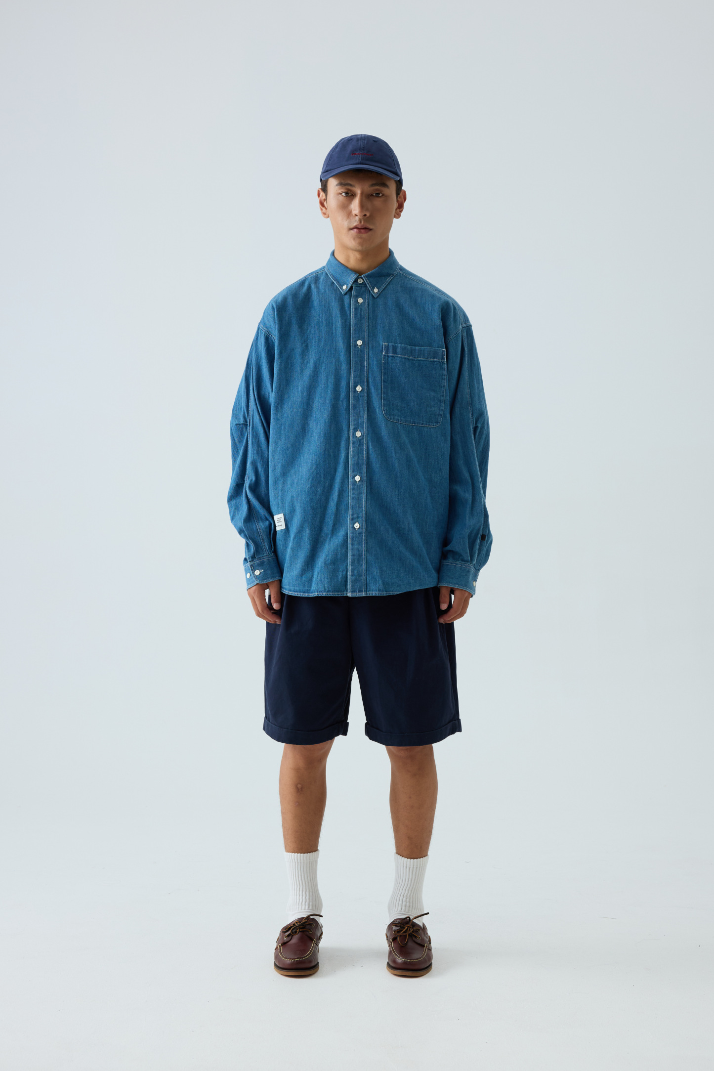 Men‘s B.D. Wash Denim Shirt - Oversized Utility Chambray Shirt