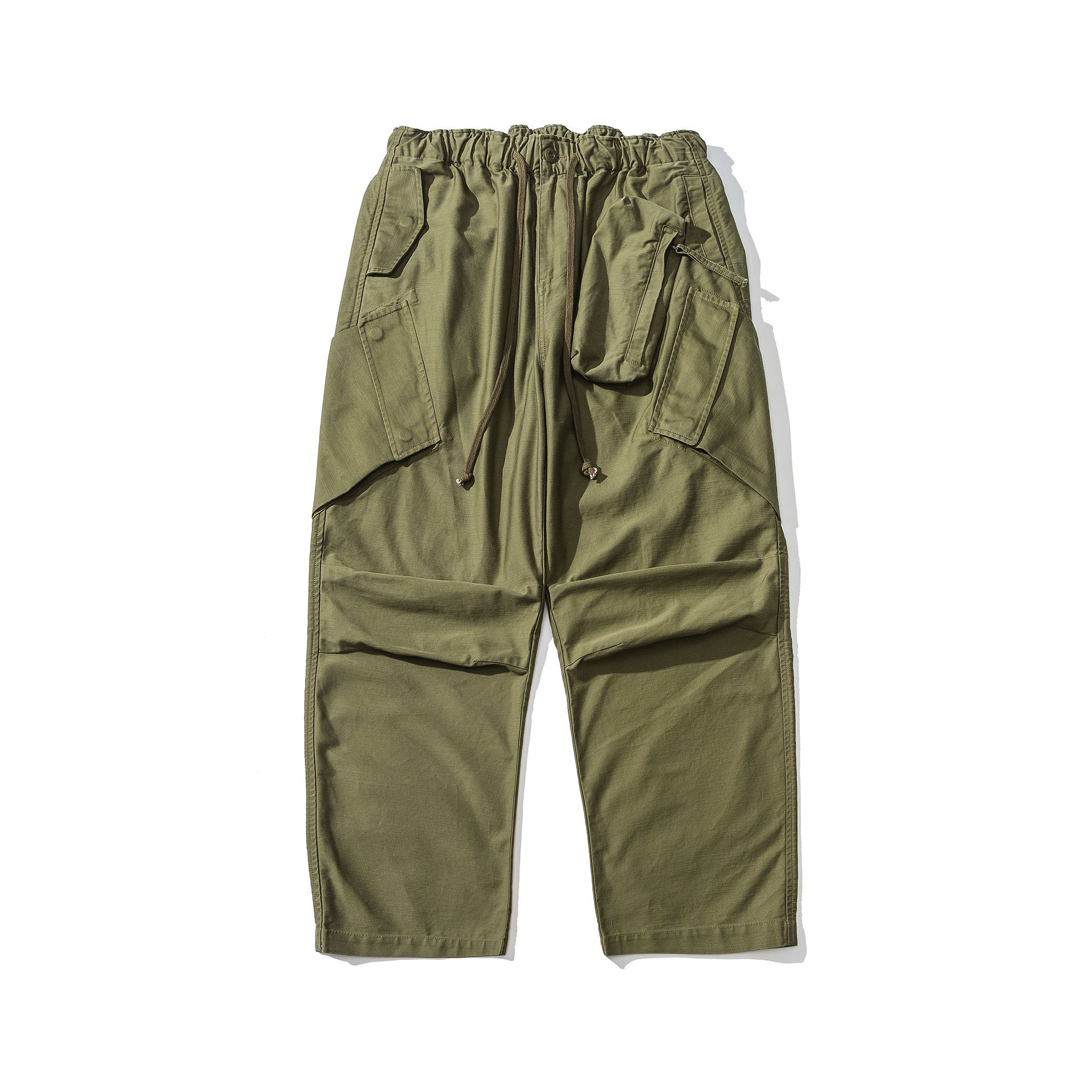 Men's Utility Cargo Pants - Workwear Trousers with Expandable Pockets -Liberaturs