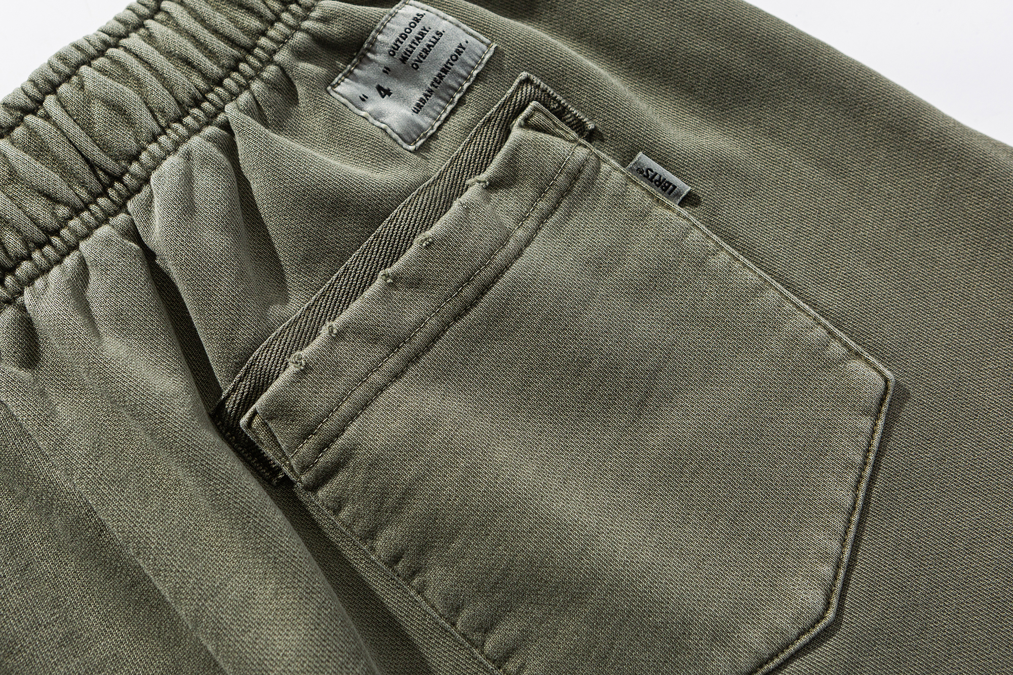 [Copy]Men's Embroidered Casual Sweat Shorts - Relaxed Fit Cotton Knit