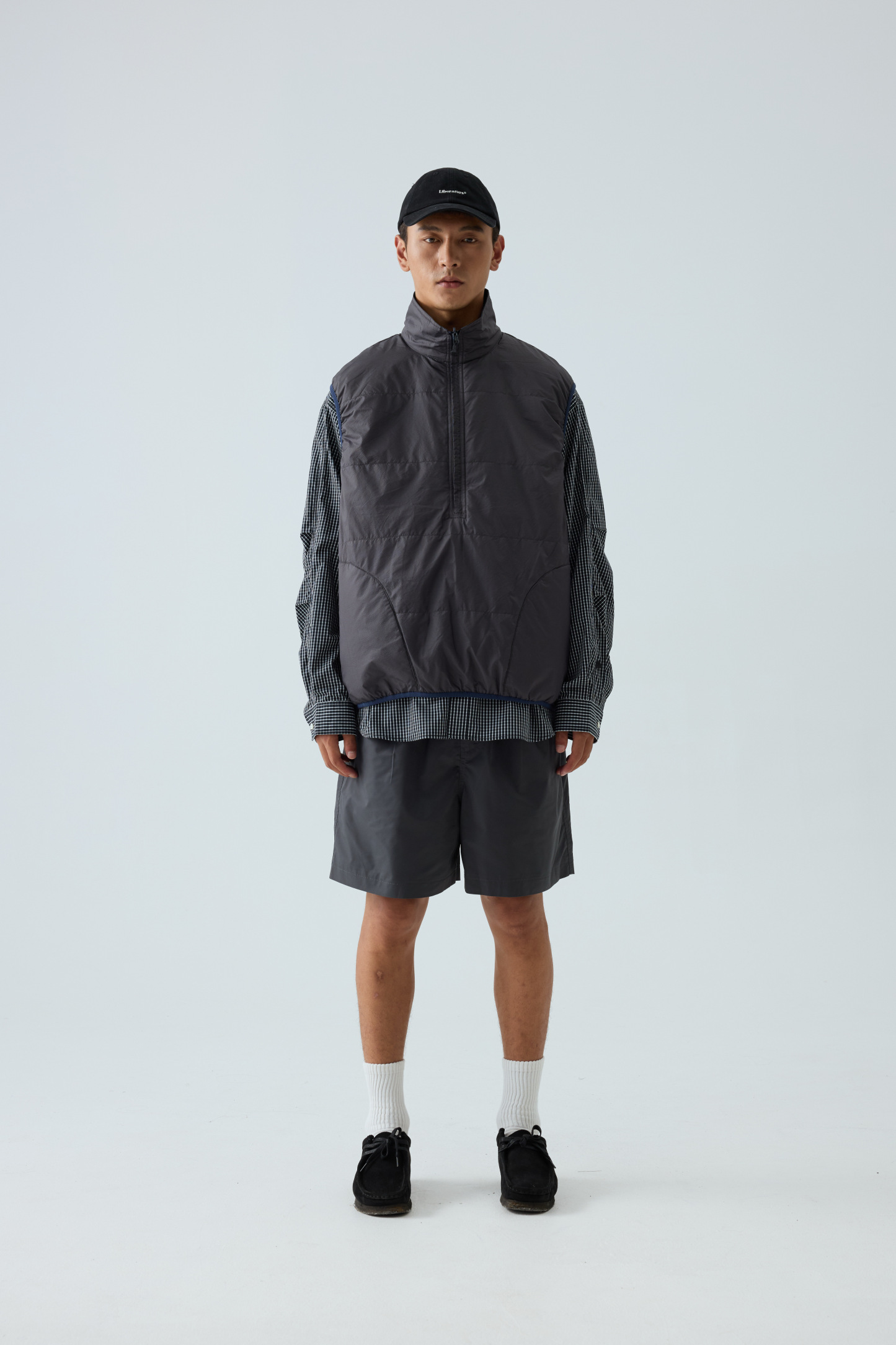 Men's Reversible Windproof Vest - 2-in-1 Insulated Tech Vest-Liberaturs