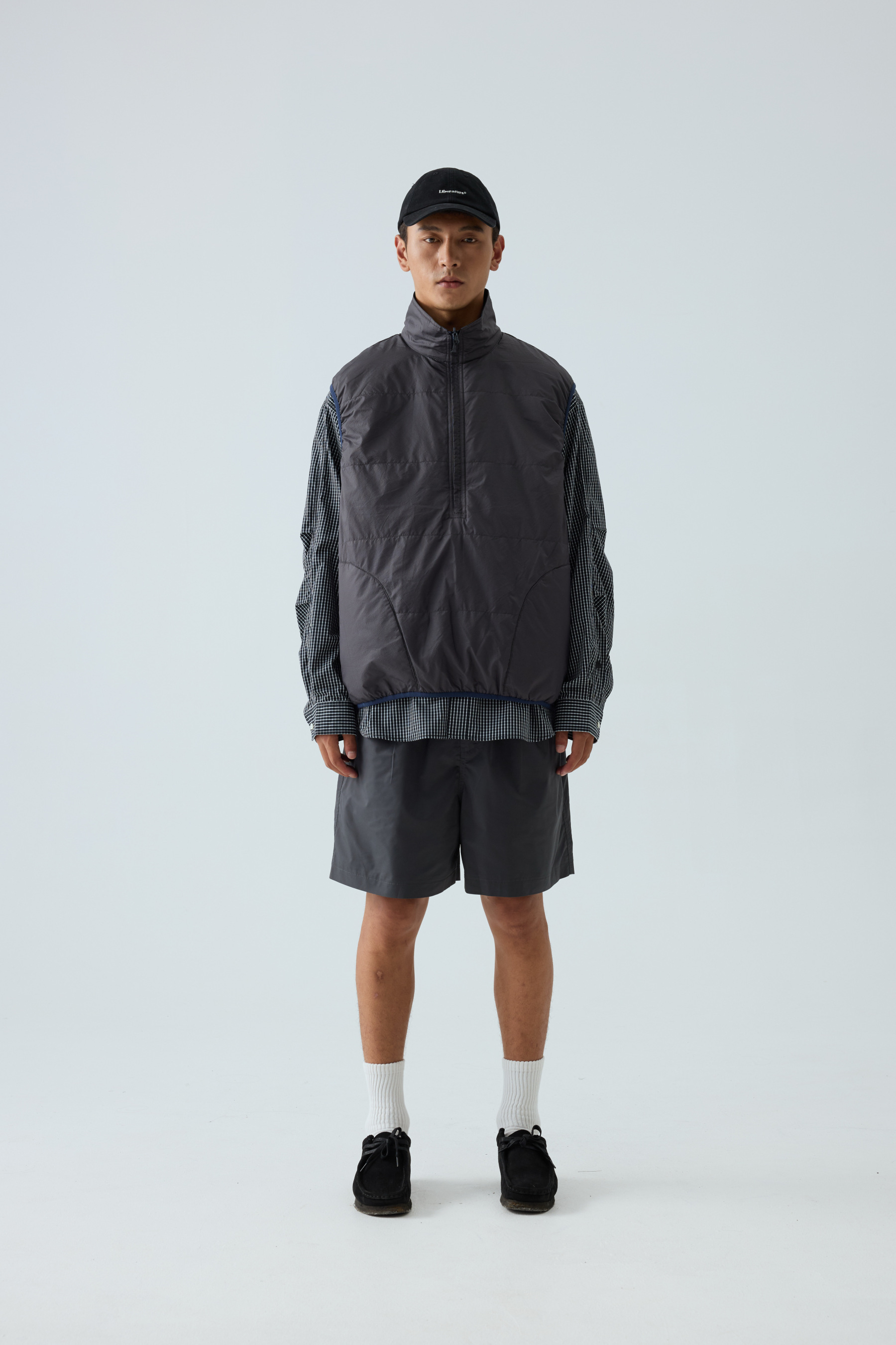 Men's Reversible Windproof Vest - 2-in-1 Insulated Tech Vest-Liberaturs