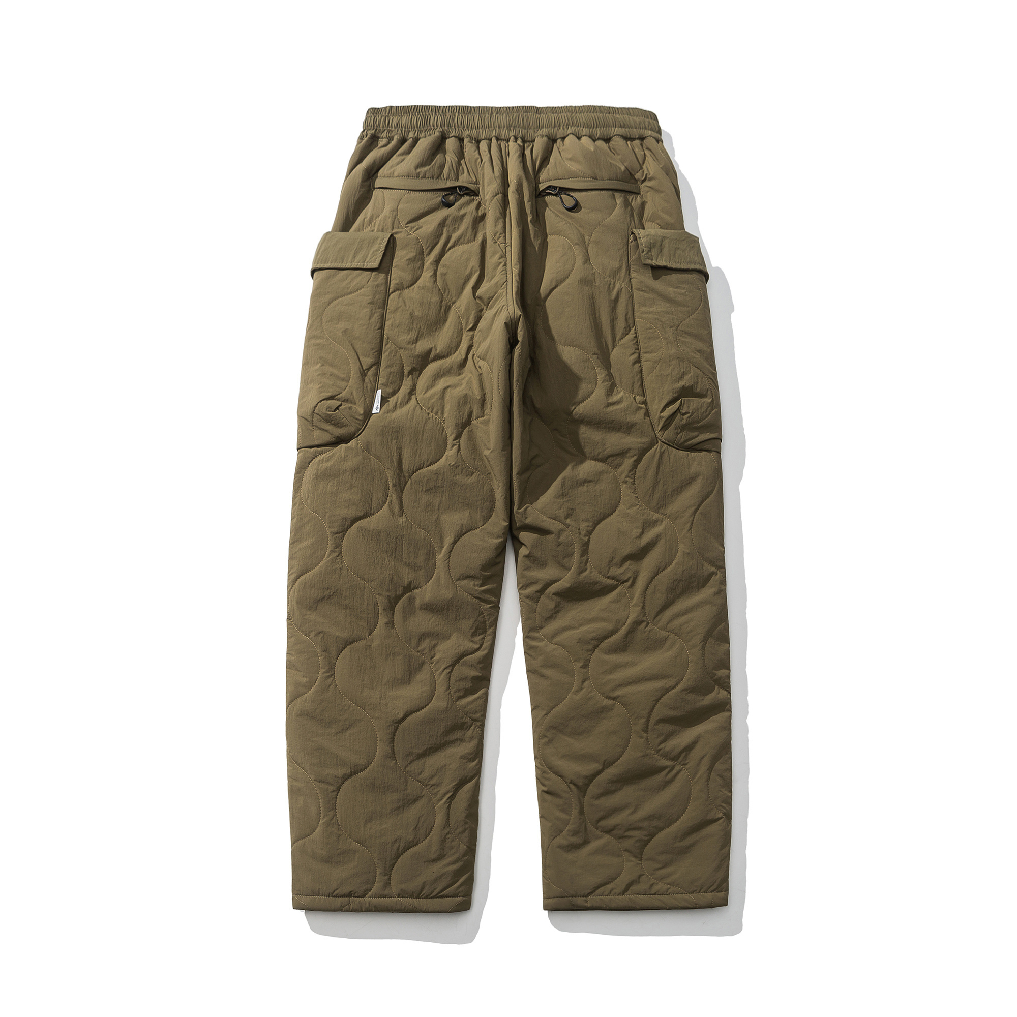 Men's Outdoor Nylon Cargo Pants - Water-Resistant Utility Pants-Liberaturs | Back view