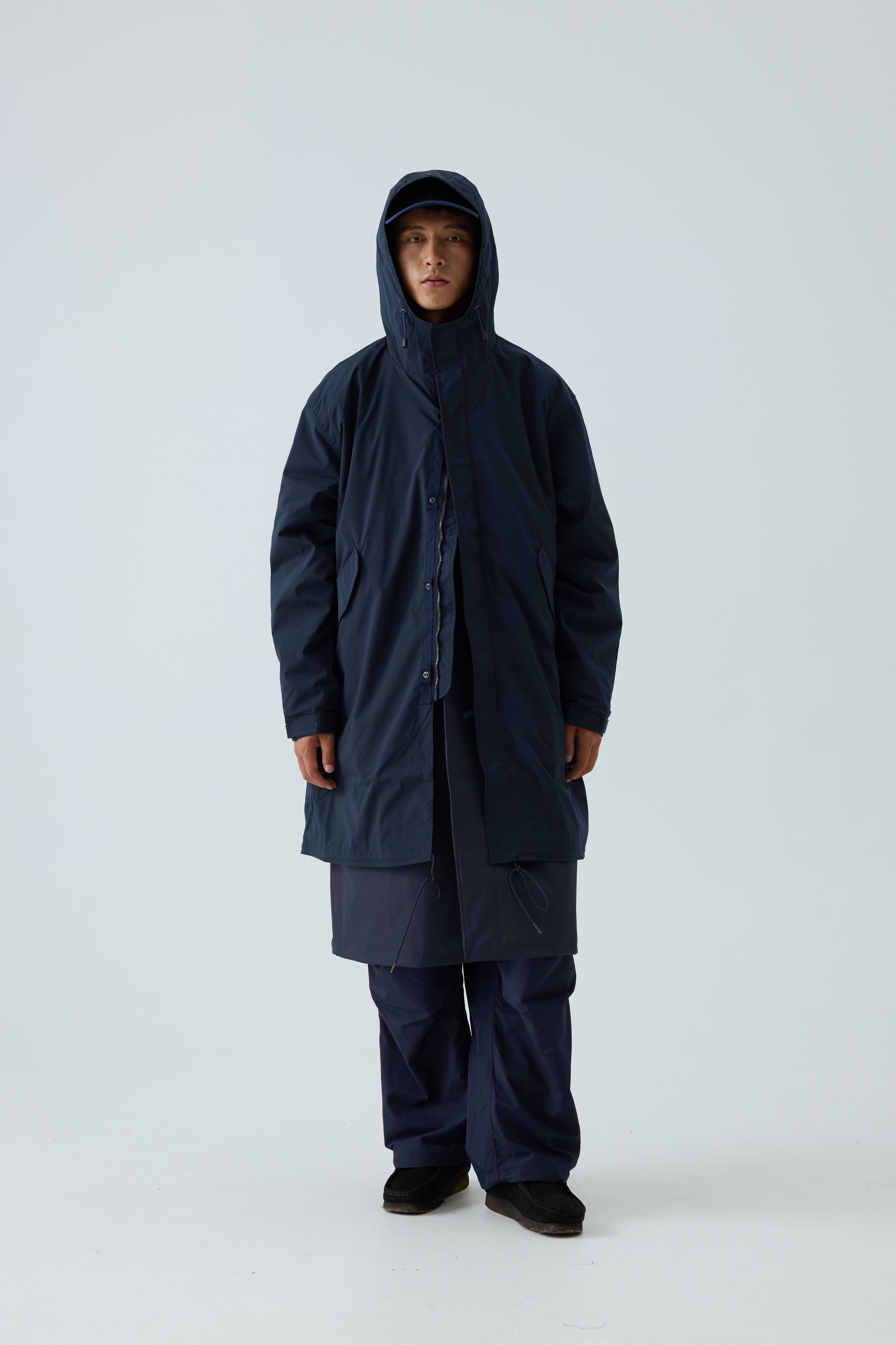 Men's Fishtail Parka - Longline Insulated Winter Coat -Liberaturs