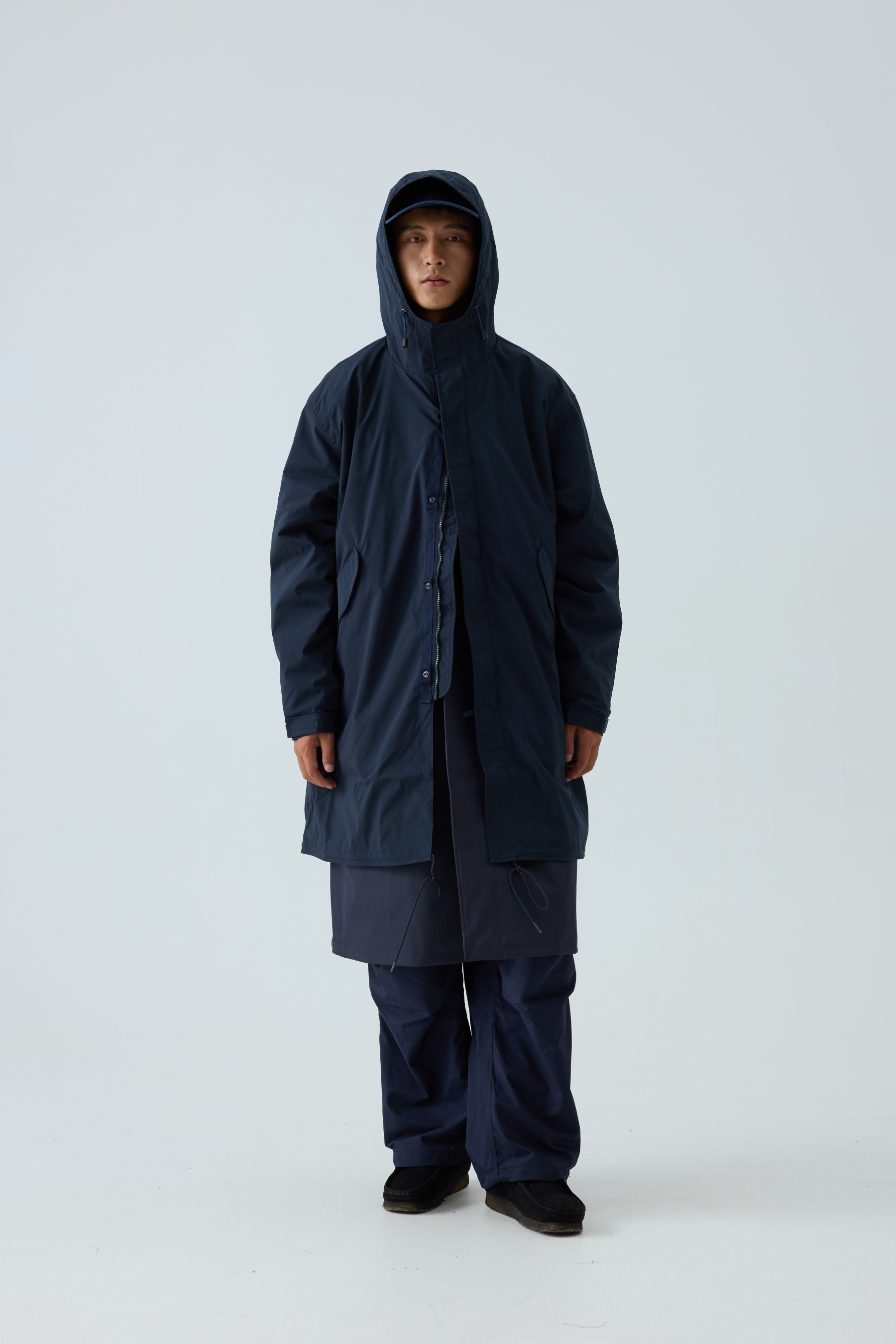 Men's Fishtail Parka - Longline Insulated Winter Coat -Liberaturs