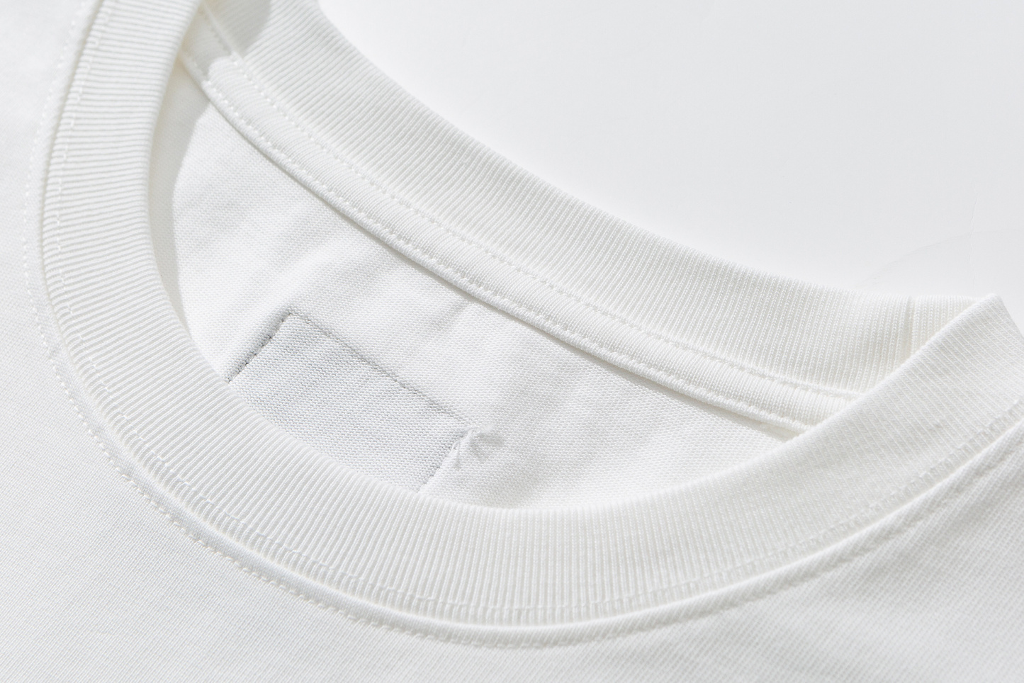 Men's Embroidered Pocket Long Sleeve Tee - 310gsm Heavyweight Crewneck