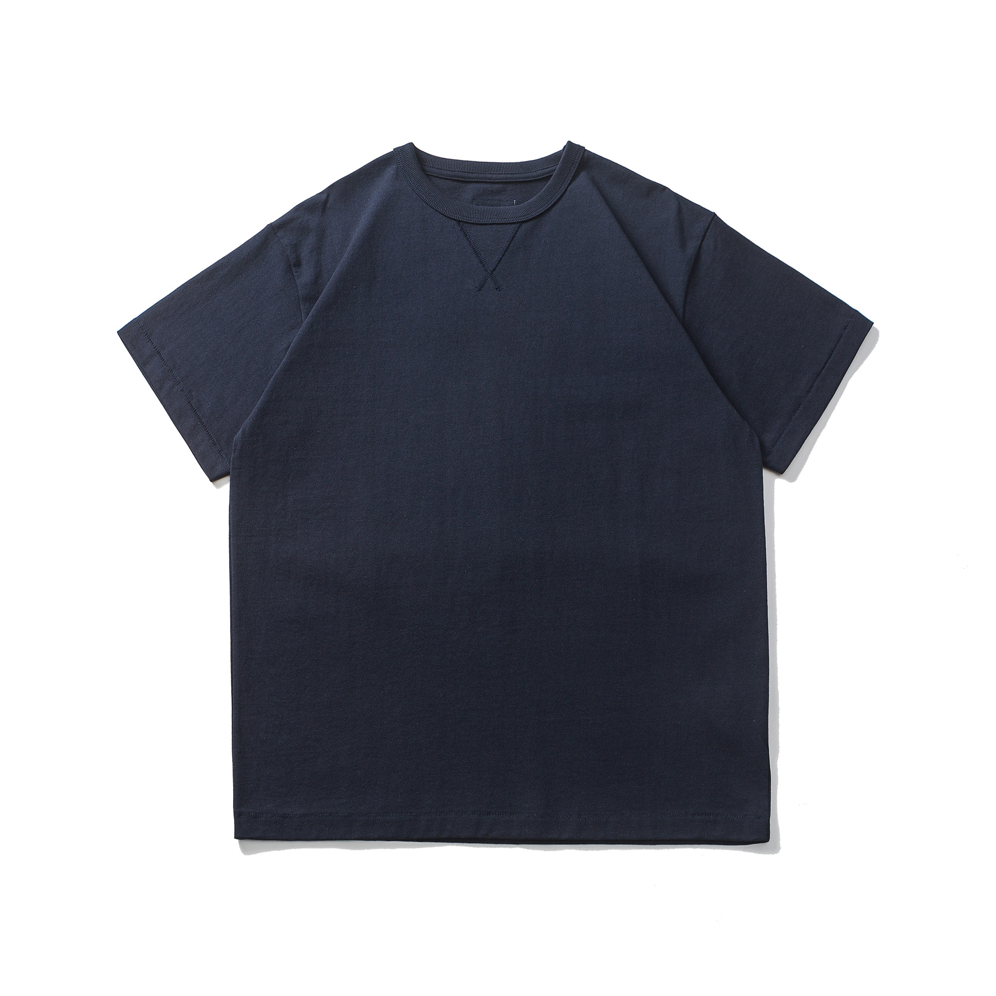 Men's Basic Short Sleeve Tee - Heavyweight Cotton Crewneck 