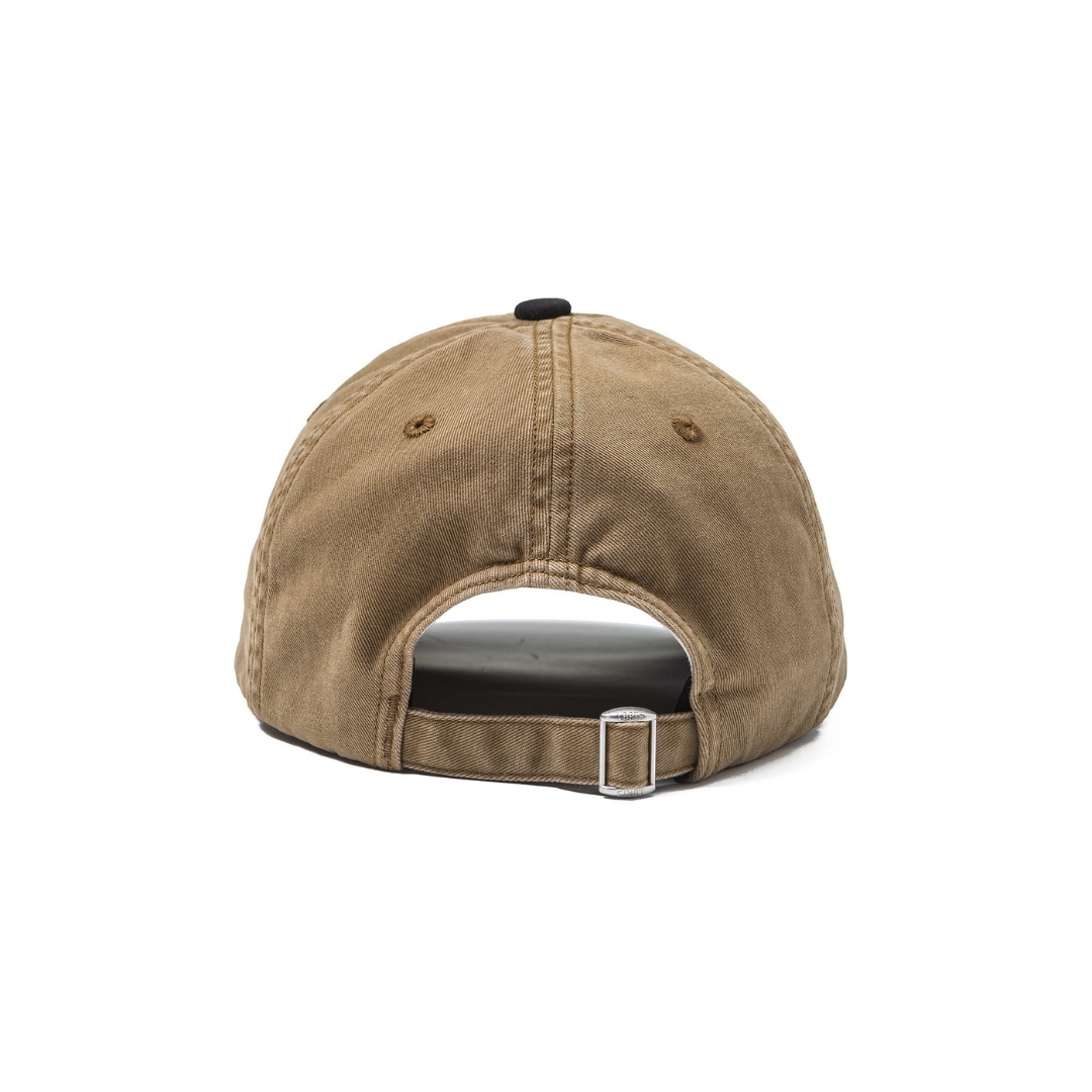 Vintage Washed Cotton Baseball Cap - Adjustable Retro Style | Liberaturs