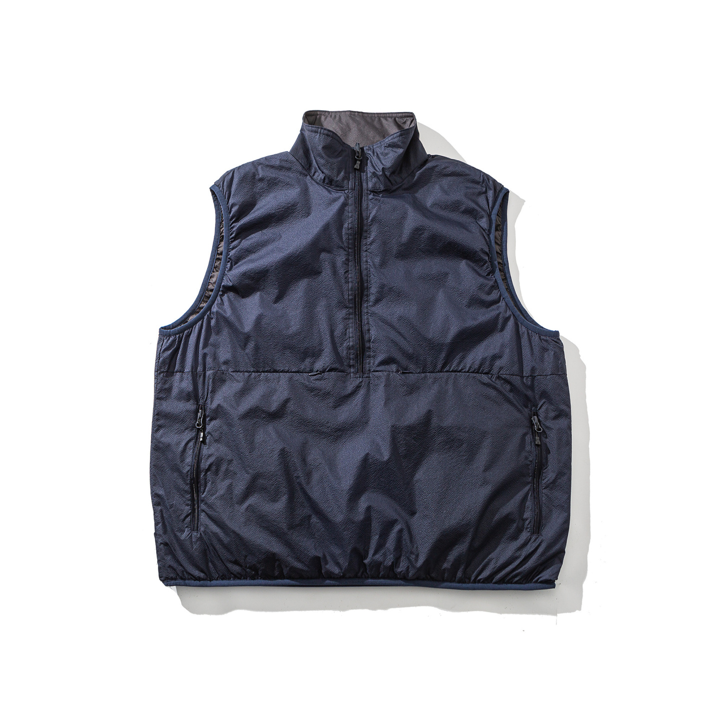 Men's Reversible Windproof Vest - 2-in-1 Insulated Tech Vest-Liberaturs