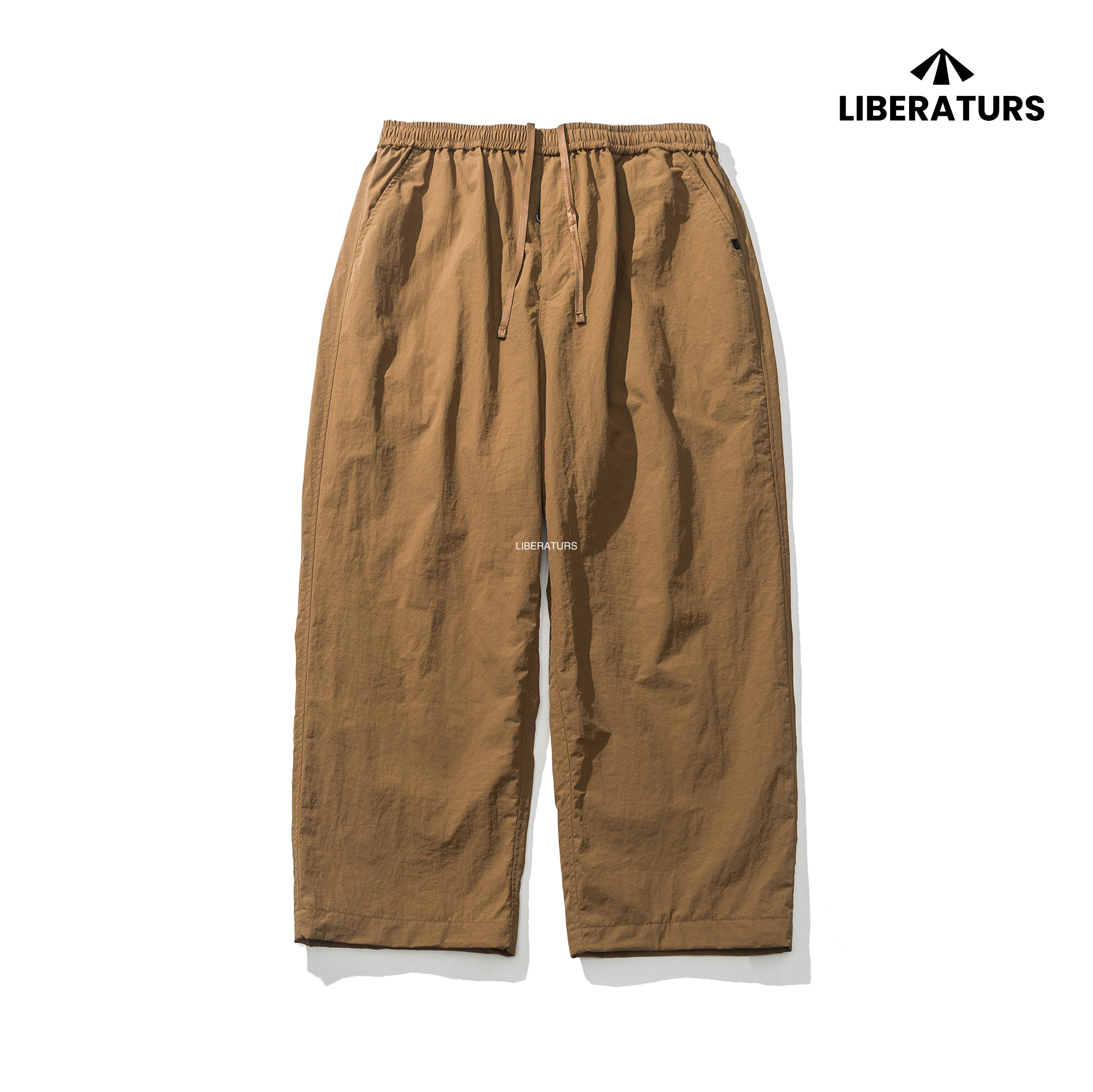 Men's Technical Cargo Pants - Waterproof Wide-Leg Trousers -Liberaturs