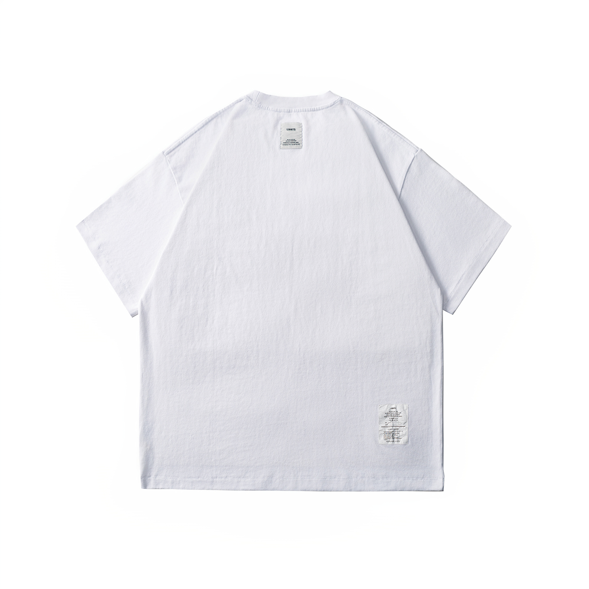 Men's Solid Crewneck Pocket T-shirt - Mid-Weight Cotton