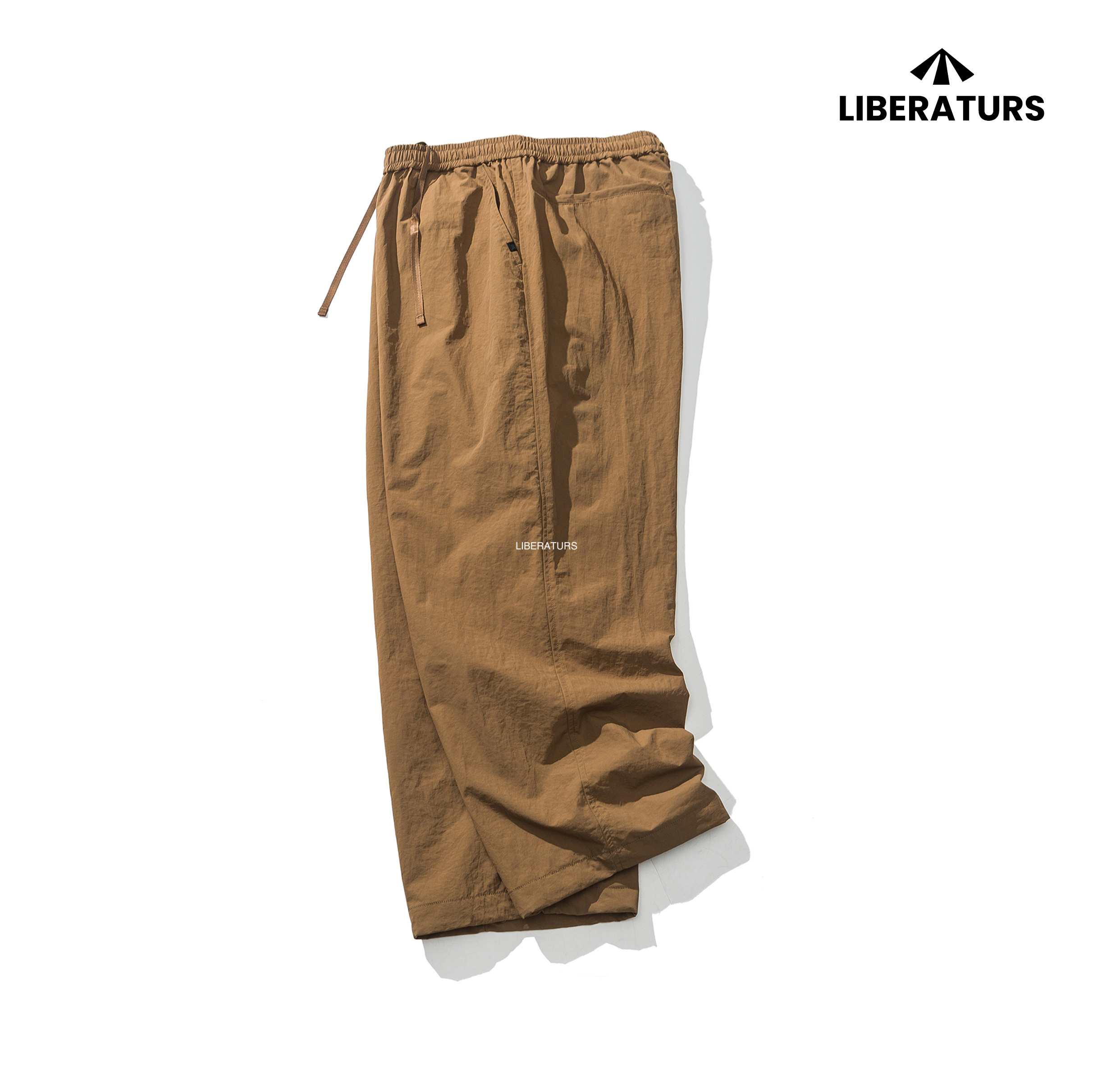 Men's Technical Cargo Pants - Waterproof Wide-Leg Trousers -Liberaturs