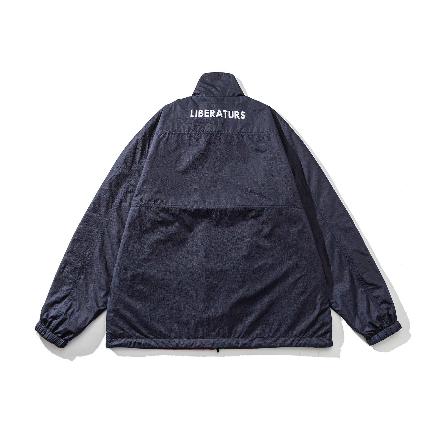 Men's Reversible Tech Jacket - 2-in-1 Windproof Shell Jacket -Liberaturs