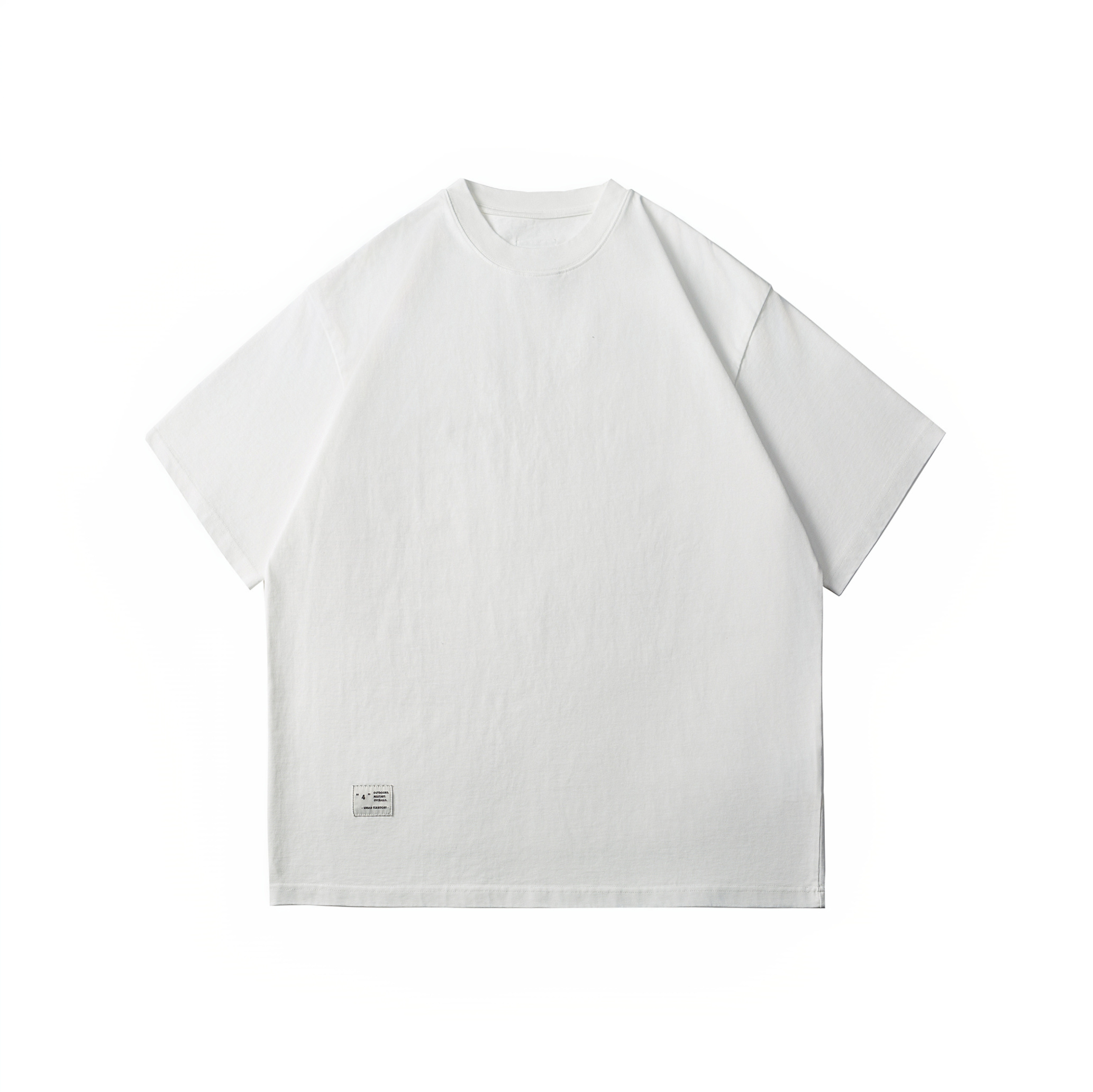 Men's Premium Solid Short Sleeve Tee - Heavyweight Cotton 
