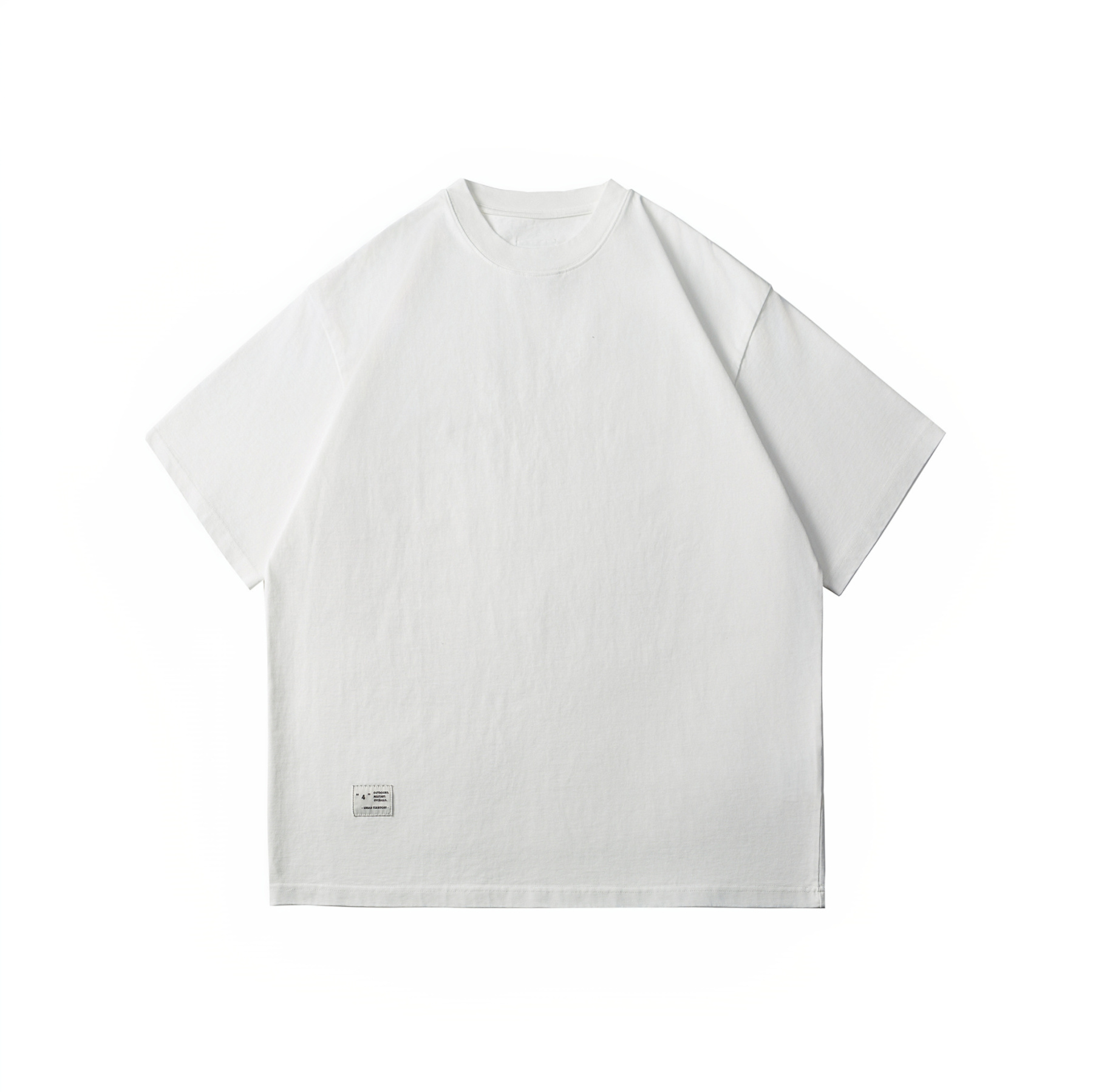 Men's Premium Solid Short Sleeve Tee - Heavyweight Cotton | Liberaturs