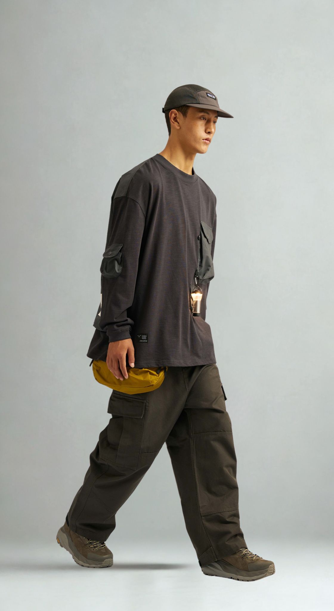 Men's Heavyweight Workwear Cargo Pants - 12oz Cotton Canvas-Liberaturs
