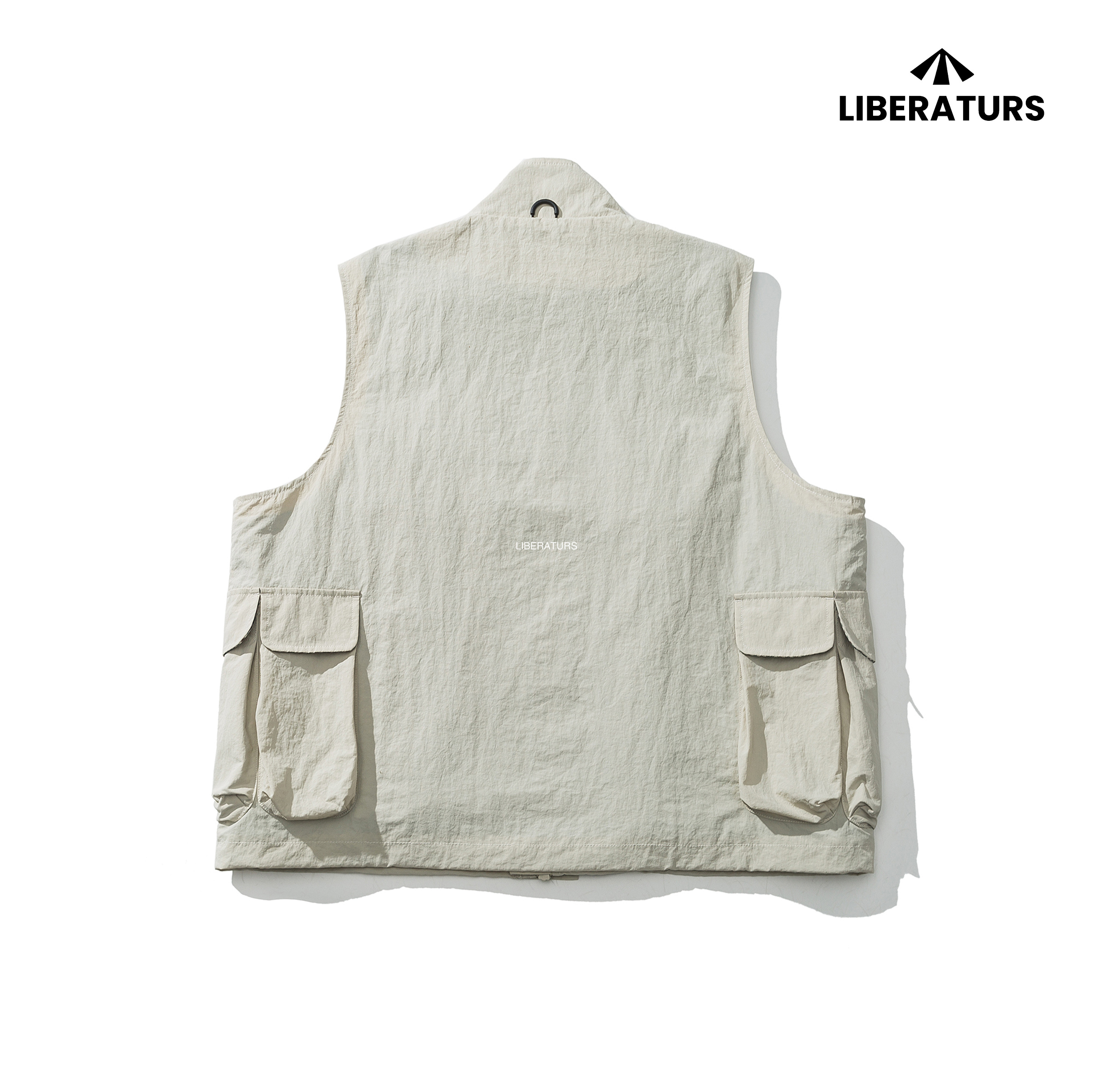 Men's Logger Vest - Outdoor Utility Vest with Multiple Pockets -Liberaturs