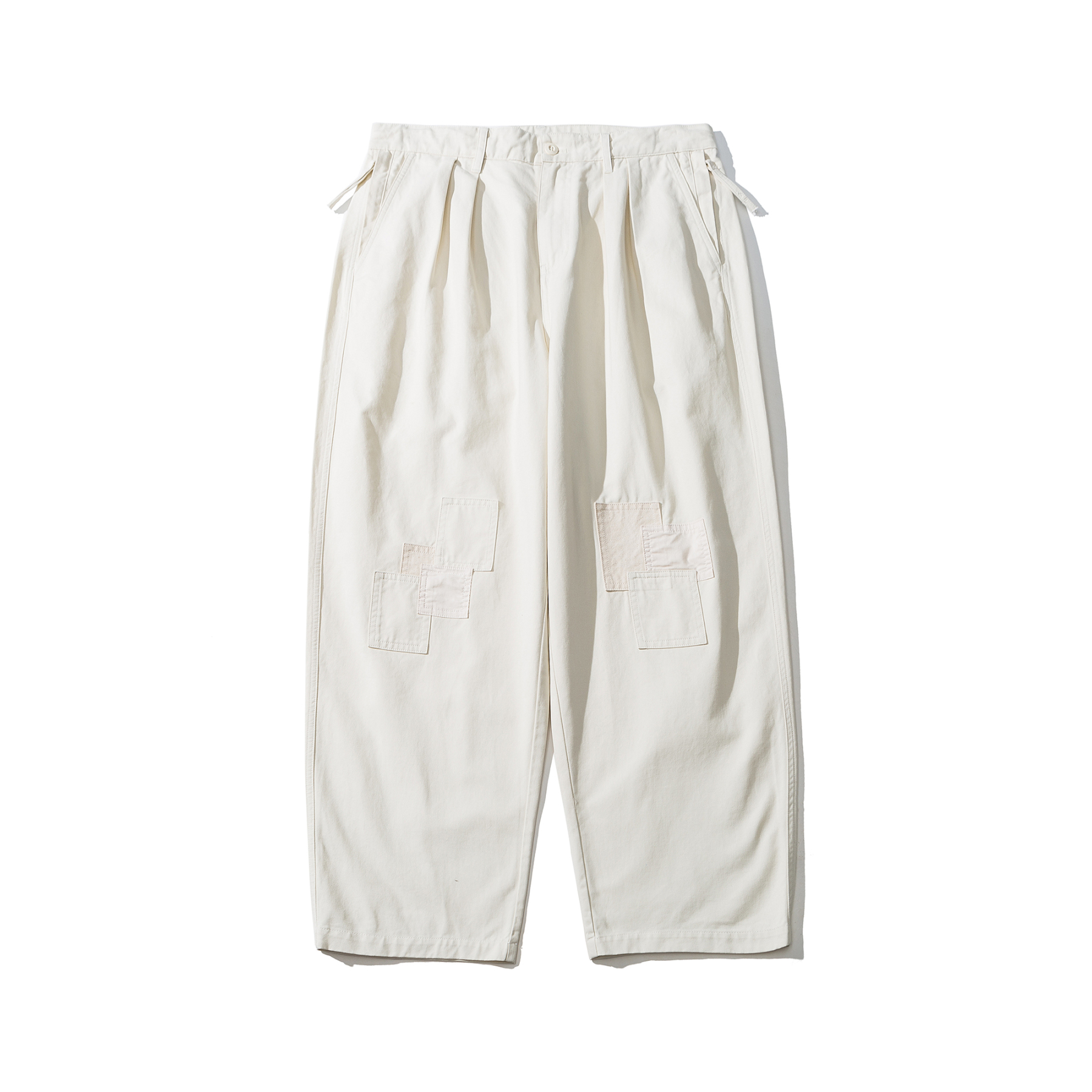 Men's Urban Utility Cargo Pants - Reinforced Knee & Patch Details -Liberaturs