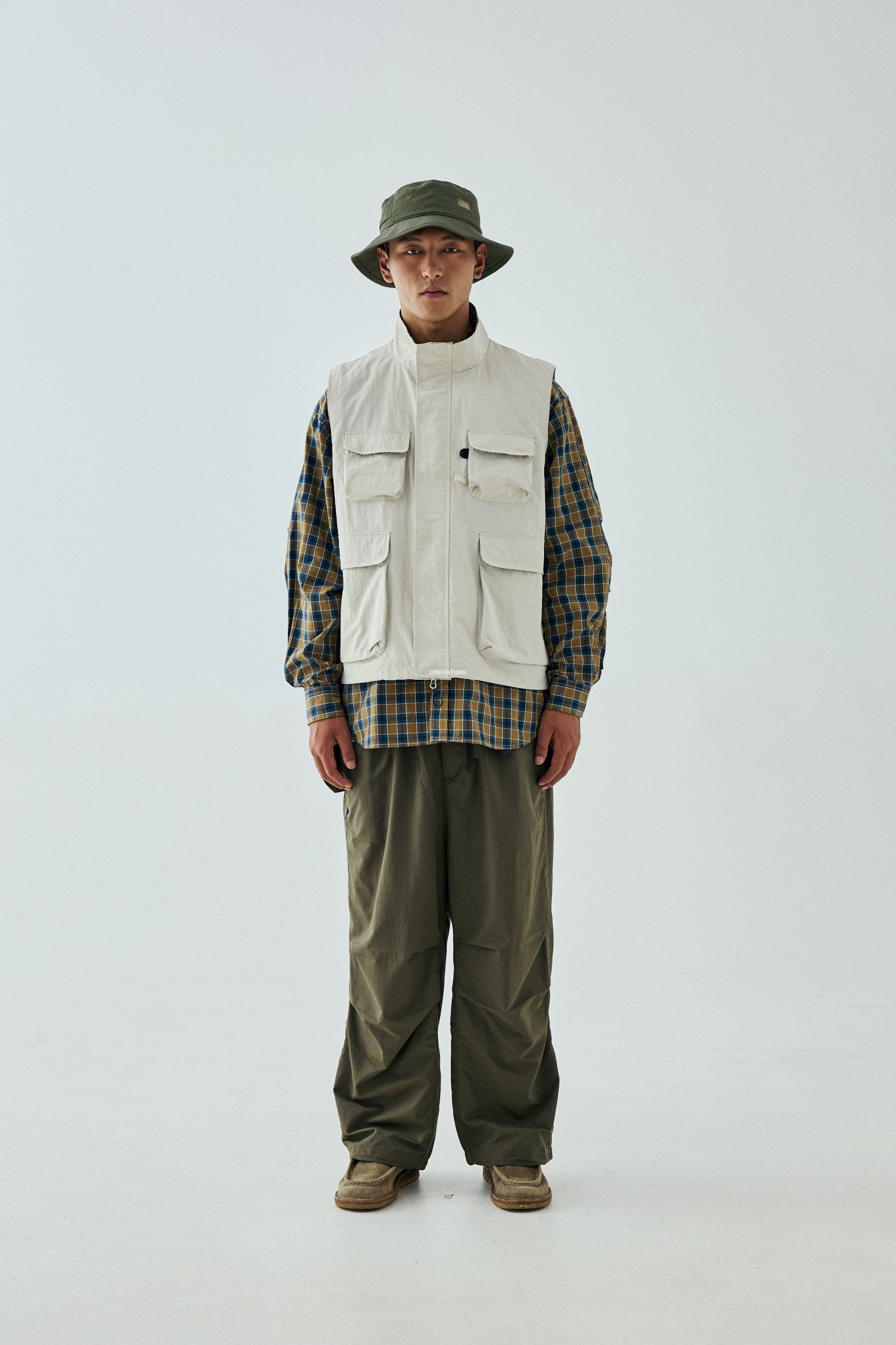 Men's Utility Vest - Tactical Work Vest with Multiple Pockets for Outdoor-Liberaturs