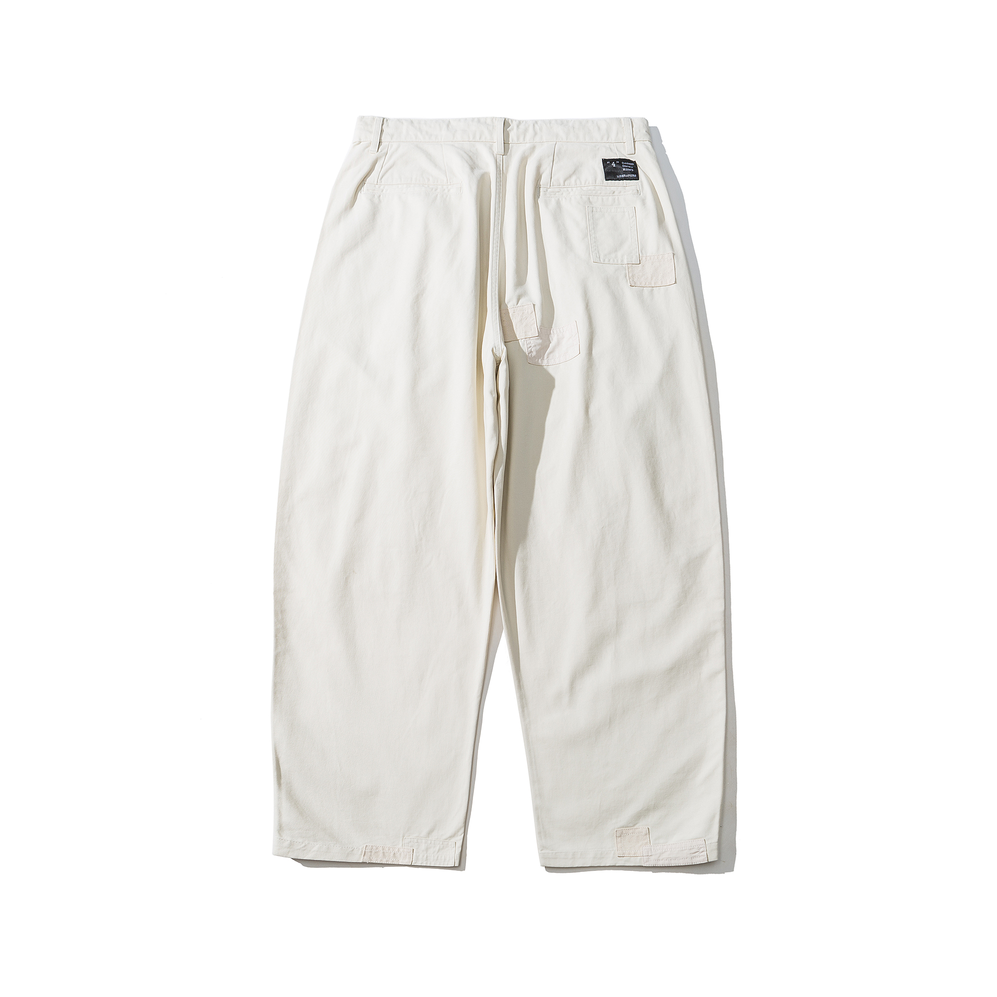 Men's Urban Utility Cargo Pants - Reinforced Knee & Patch Details -Liberaturs