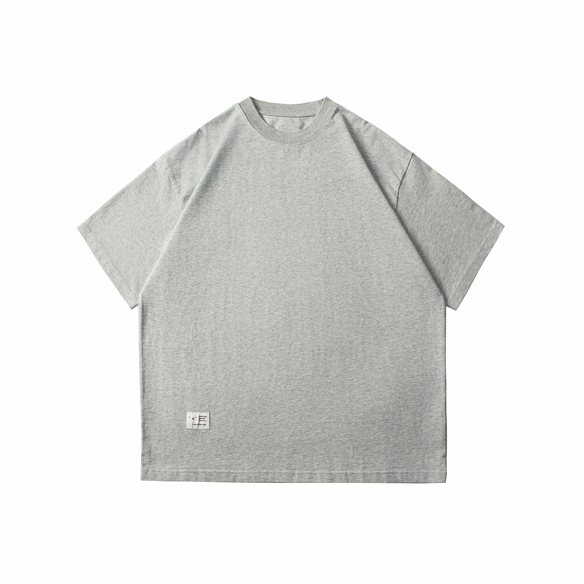 Men's Premium Solid Short Sleeve Tee - Heavyweight Cotton 