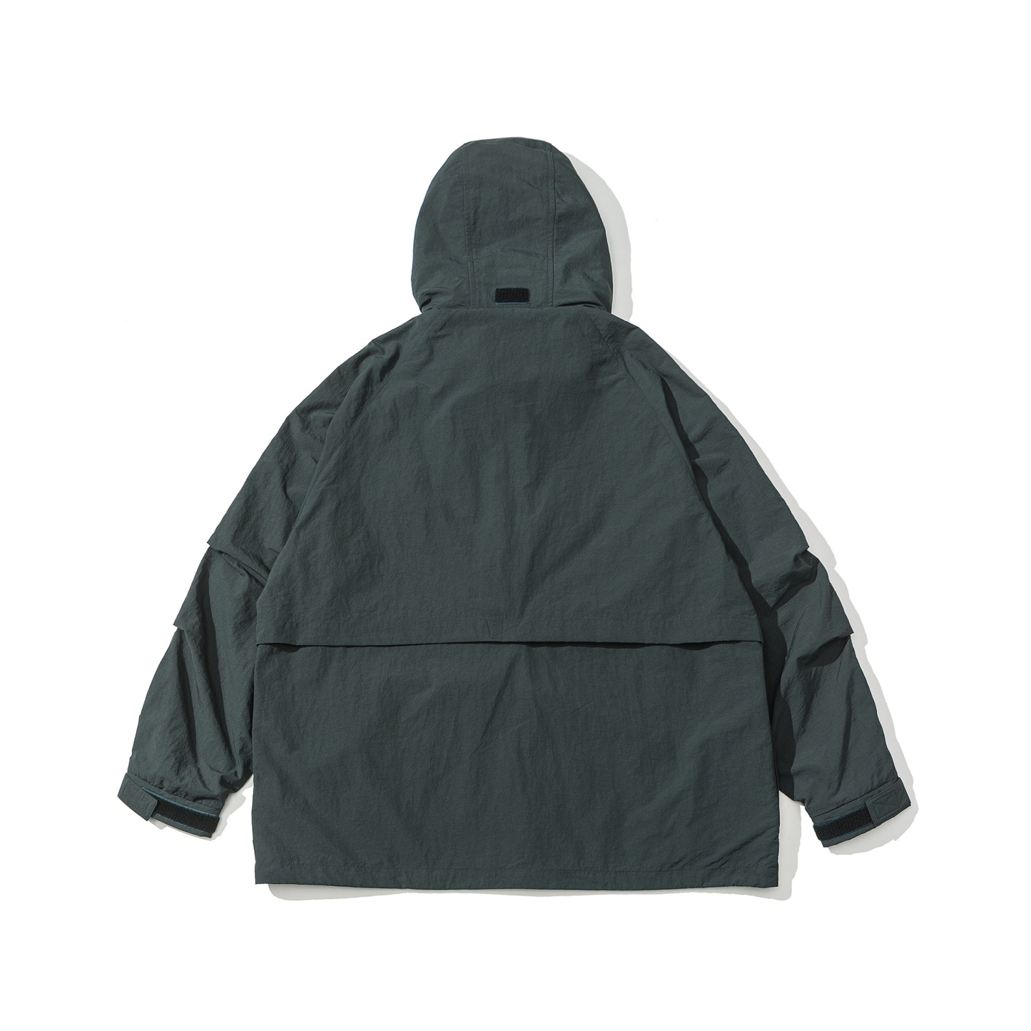 Men's Waterproof Hiking Jacket with Stowable Hood