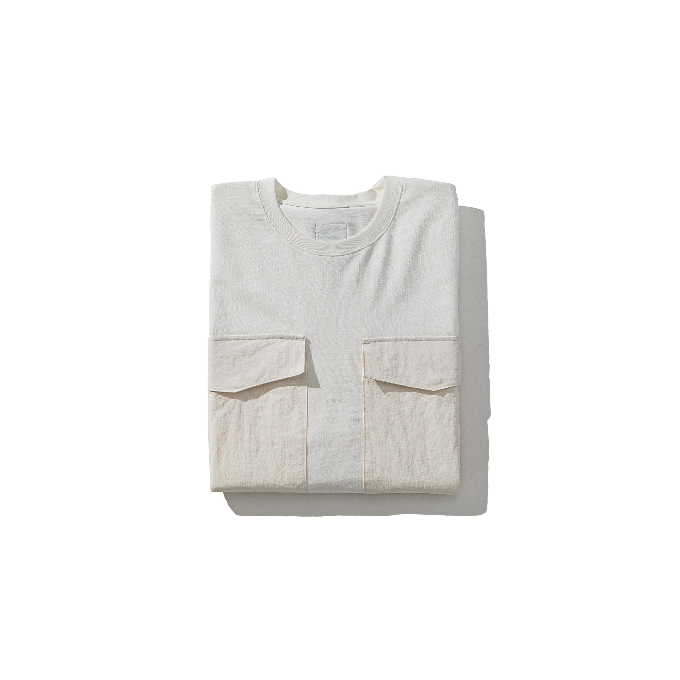 Men's Utility Long Sleeve T-Shirt with Multiple Pockets - Tactical Field Tee-Liberaturs