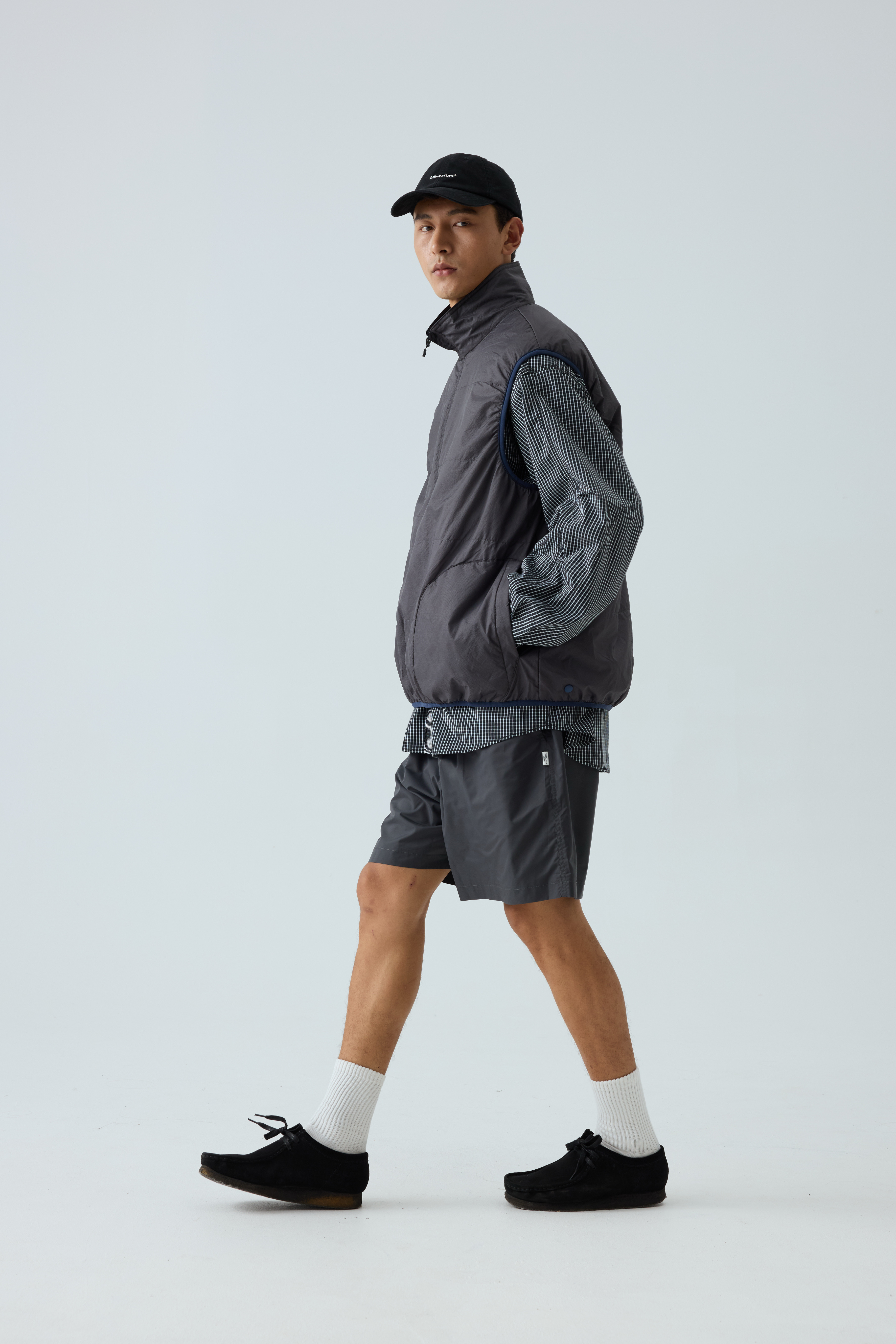 Men's Reversible Windproof Vest - 2-in-1 Insulated Tech Vest-Liberaturs