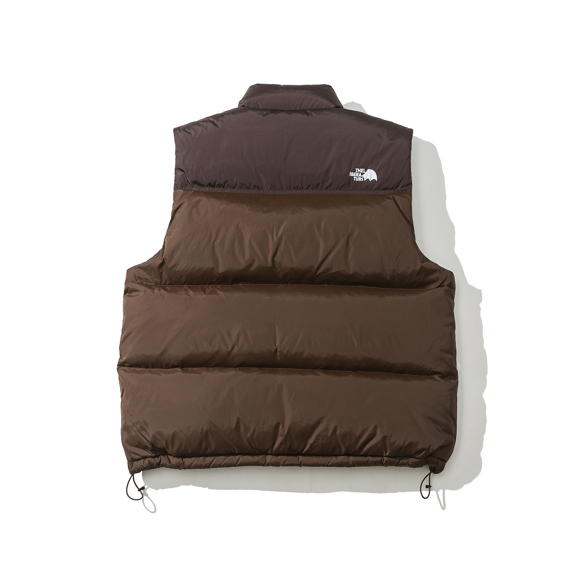 Men's Stand Collar Puffer Vest - Lightweight Thermal Insulation-Liberaturs