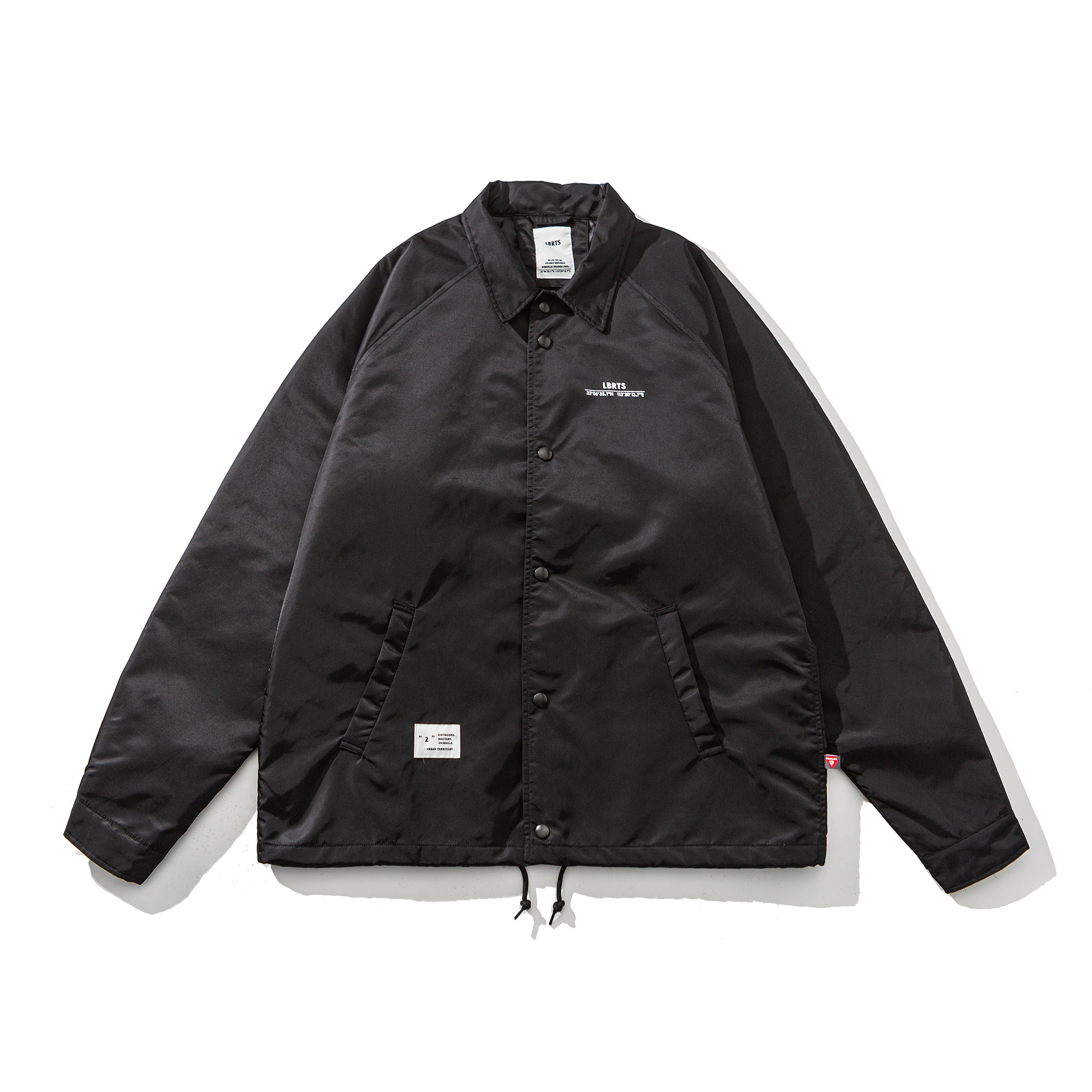 Men's Primaloft® Insulated Coach Jacket - Waterproof Utility Shell-Liberaturs