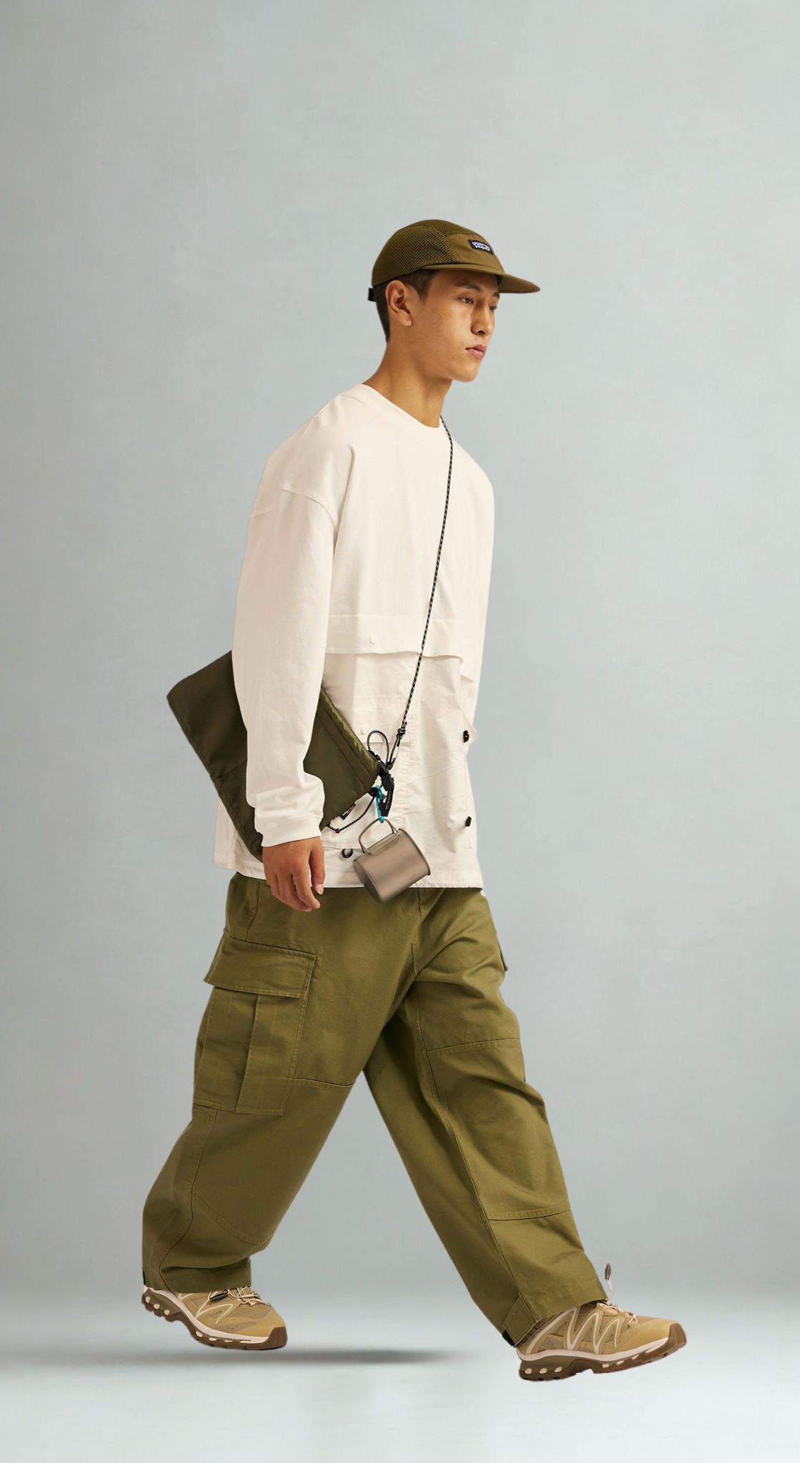 Men's Heavyweight Workwear Cargo Pants - 12oz Cotton Canvas-Liberaturs