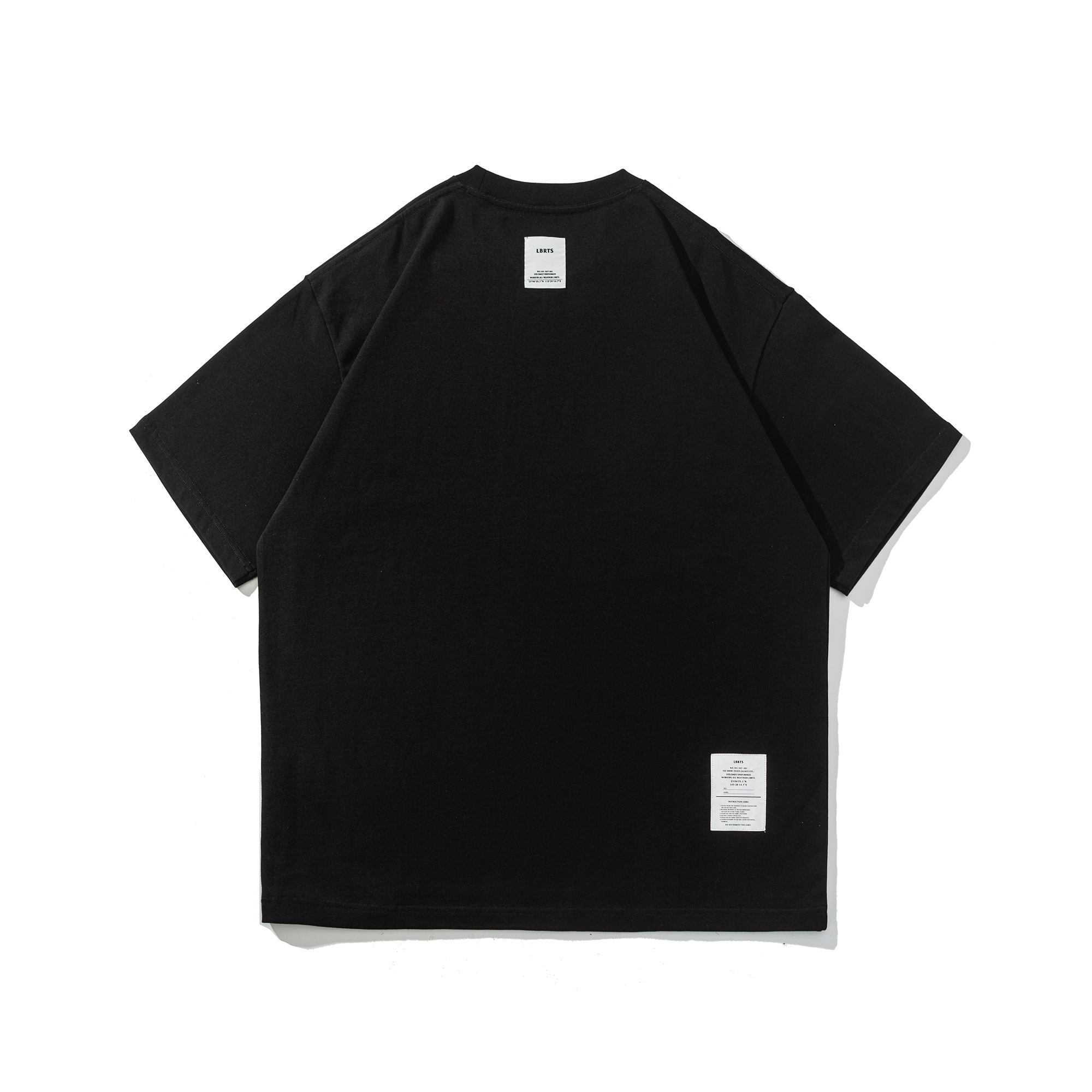 Men's Oversized Graphic Print Tee - Heavyweight Leopard & Kisses T-Shirt 