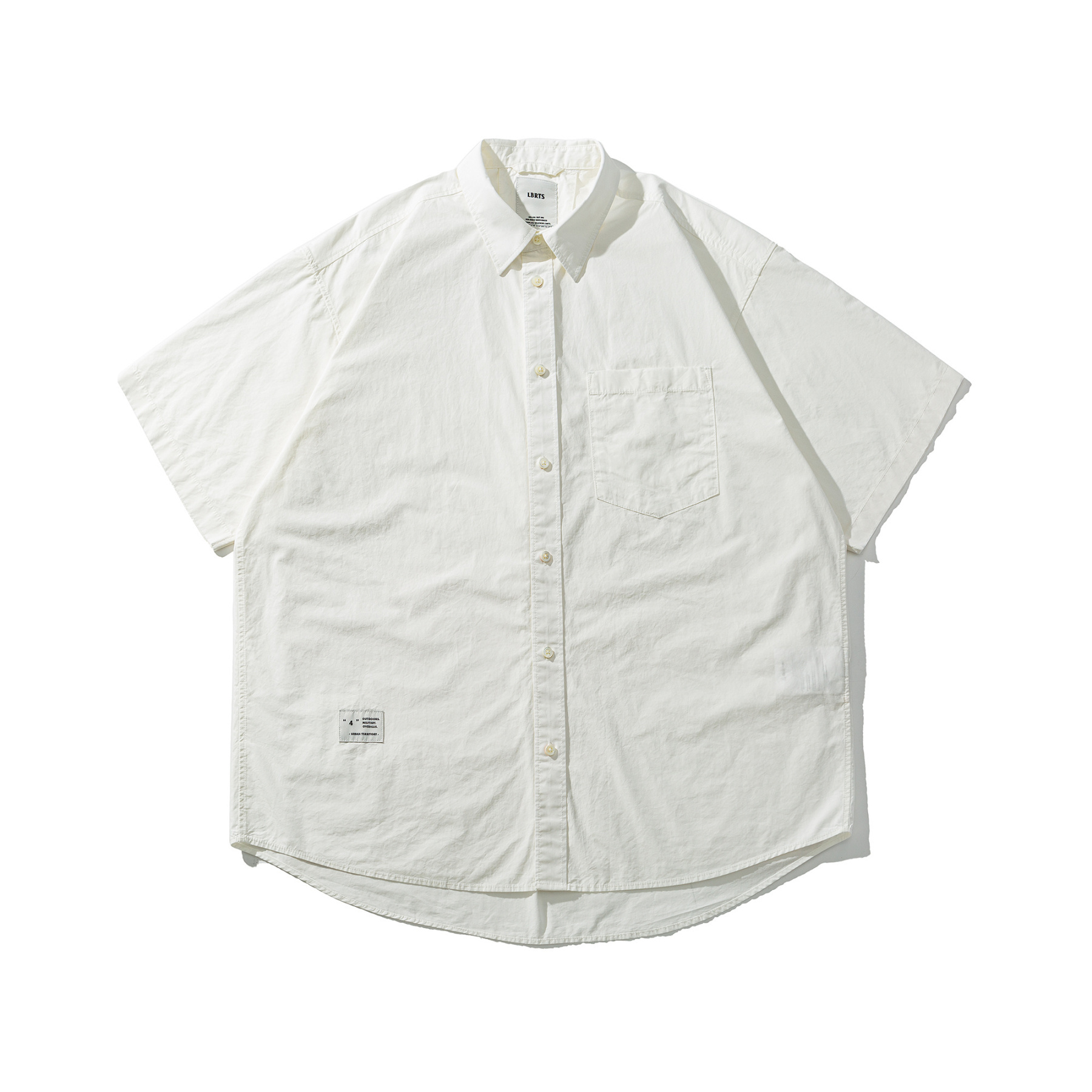 Men's Classic Pocket Short Sleeve Shirt - Relaxed Fit Casual Shirt 