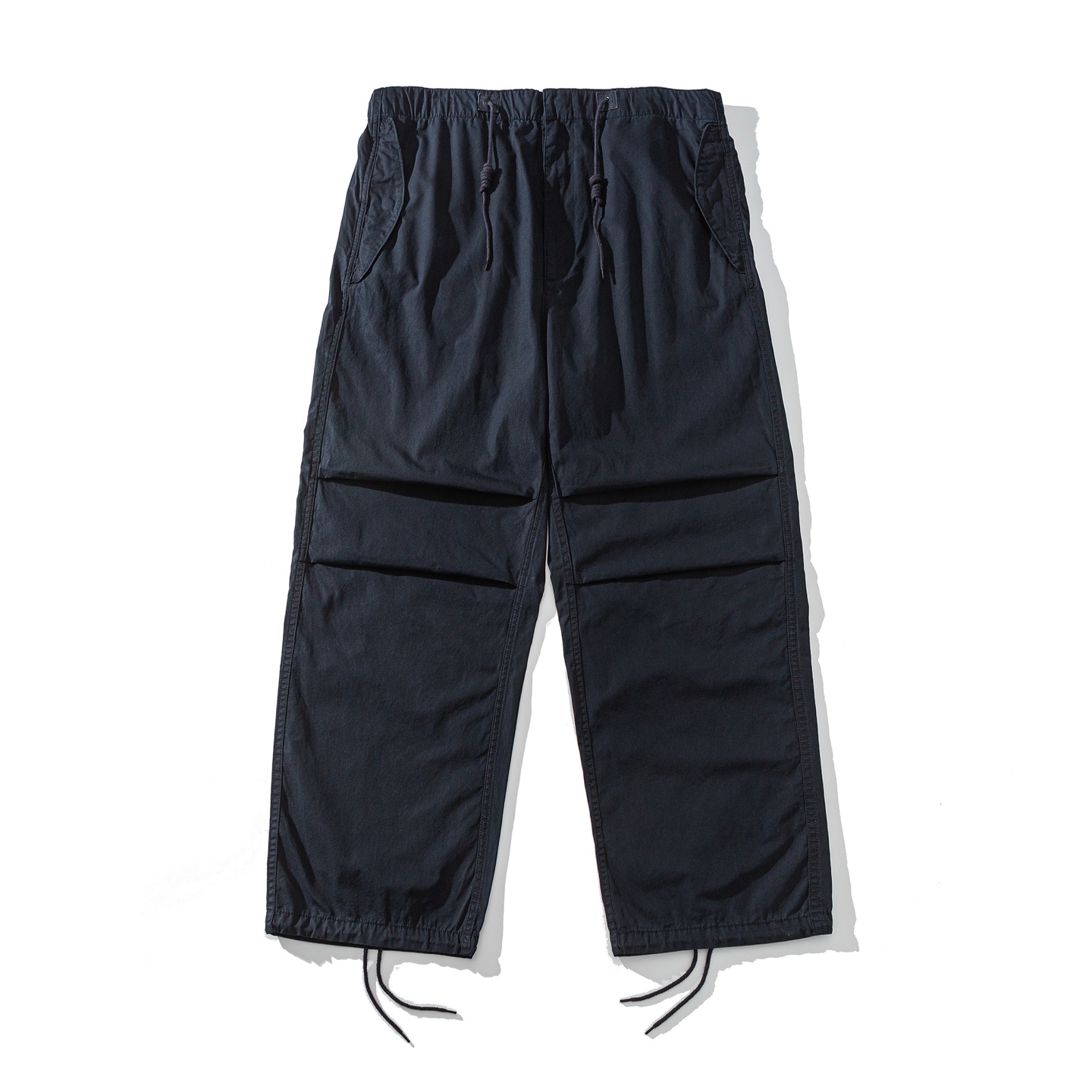 Vintage Paratrooper Cargo Pants - Navy Blue