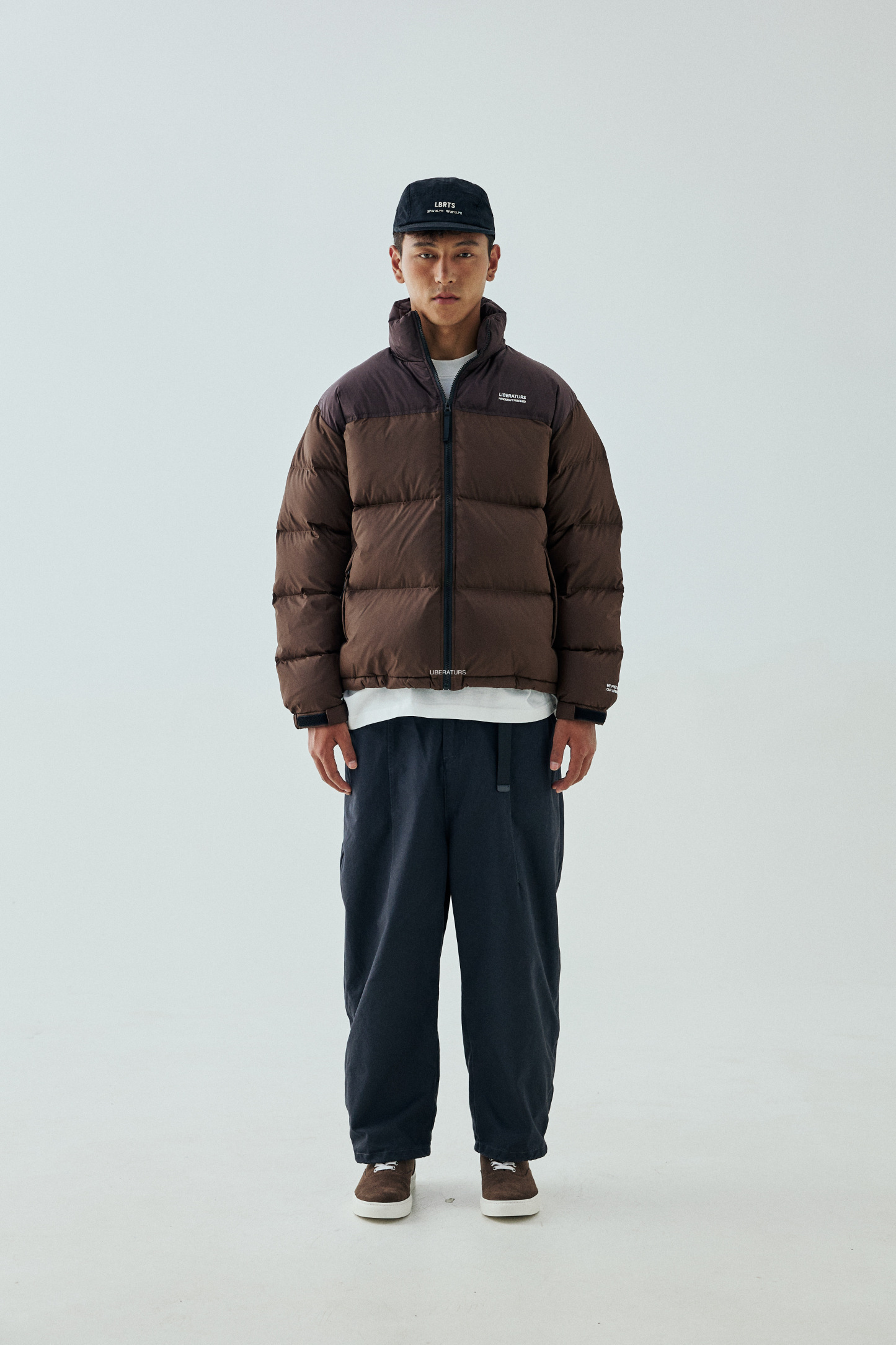 Men's Outdoor Down Jacket - Lightweight Puffer Coat -Liberaturs