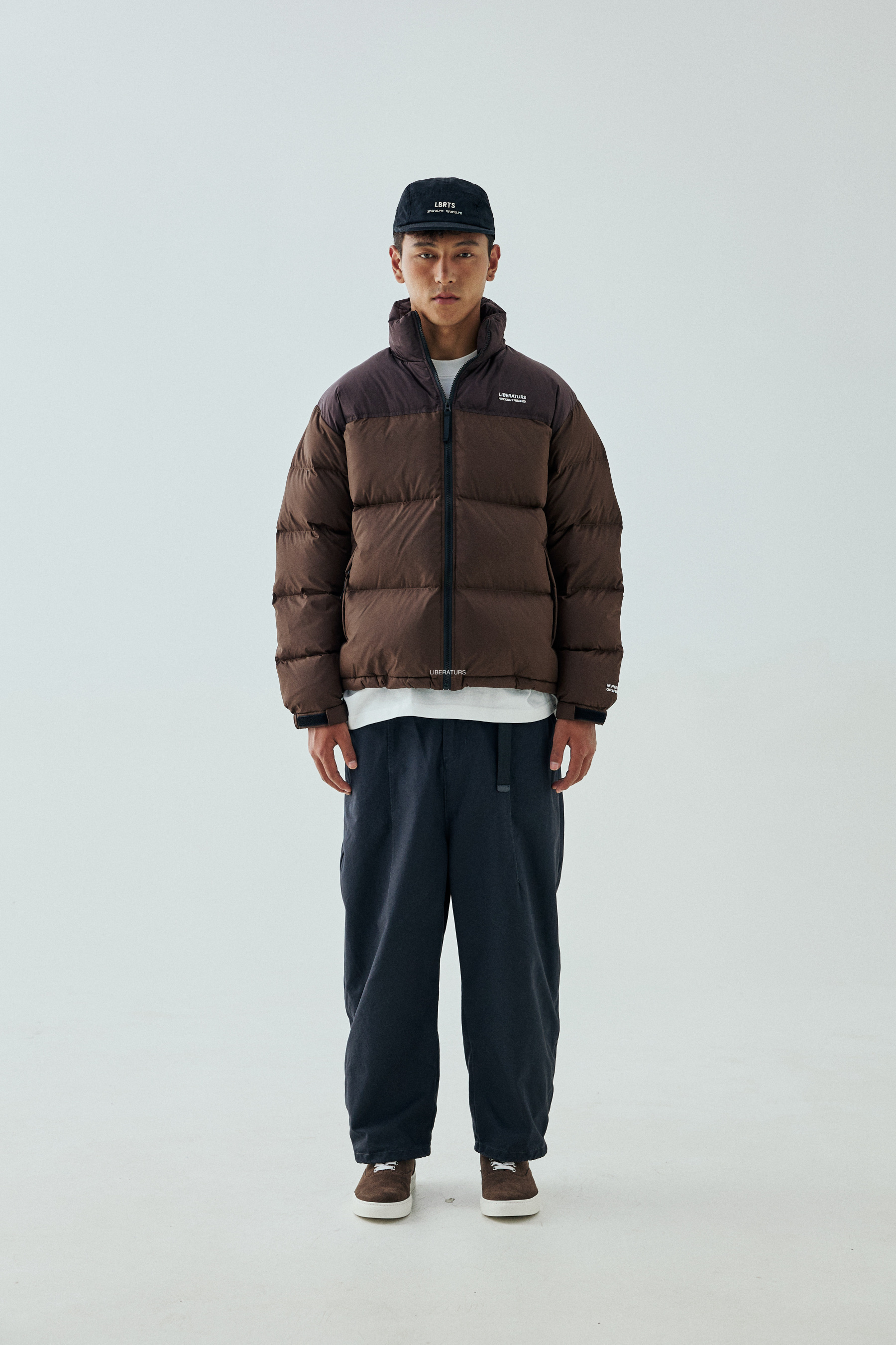 Men's Outdoor Down Jacket - Lightweight Puffer Coat -Liberaturs