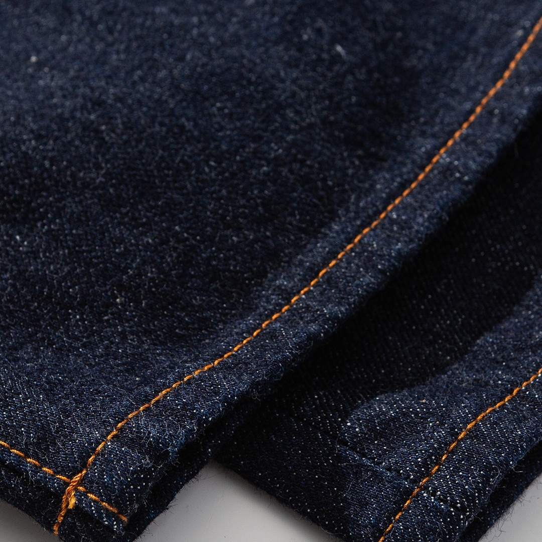 Men's Selvedge Denim Jeans - One-Wash Raw Denim with Comfort Fit