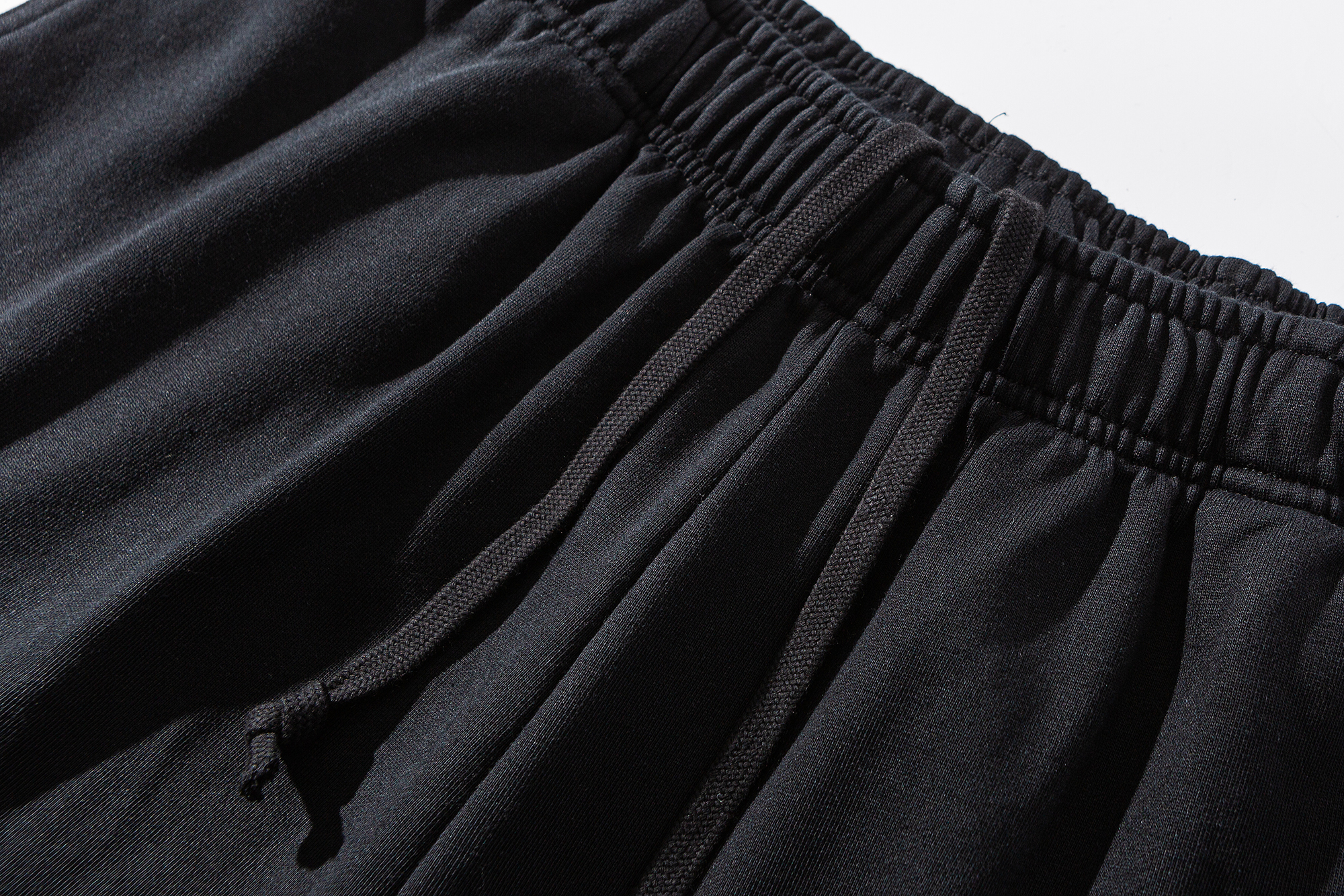 Men's Embroidered Casual Sweat Shorts - Relaxed Fit Cotton Knit