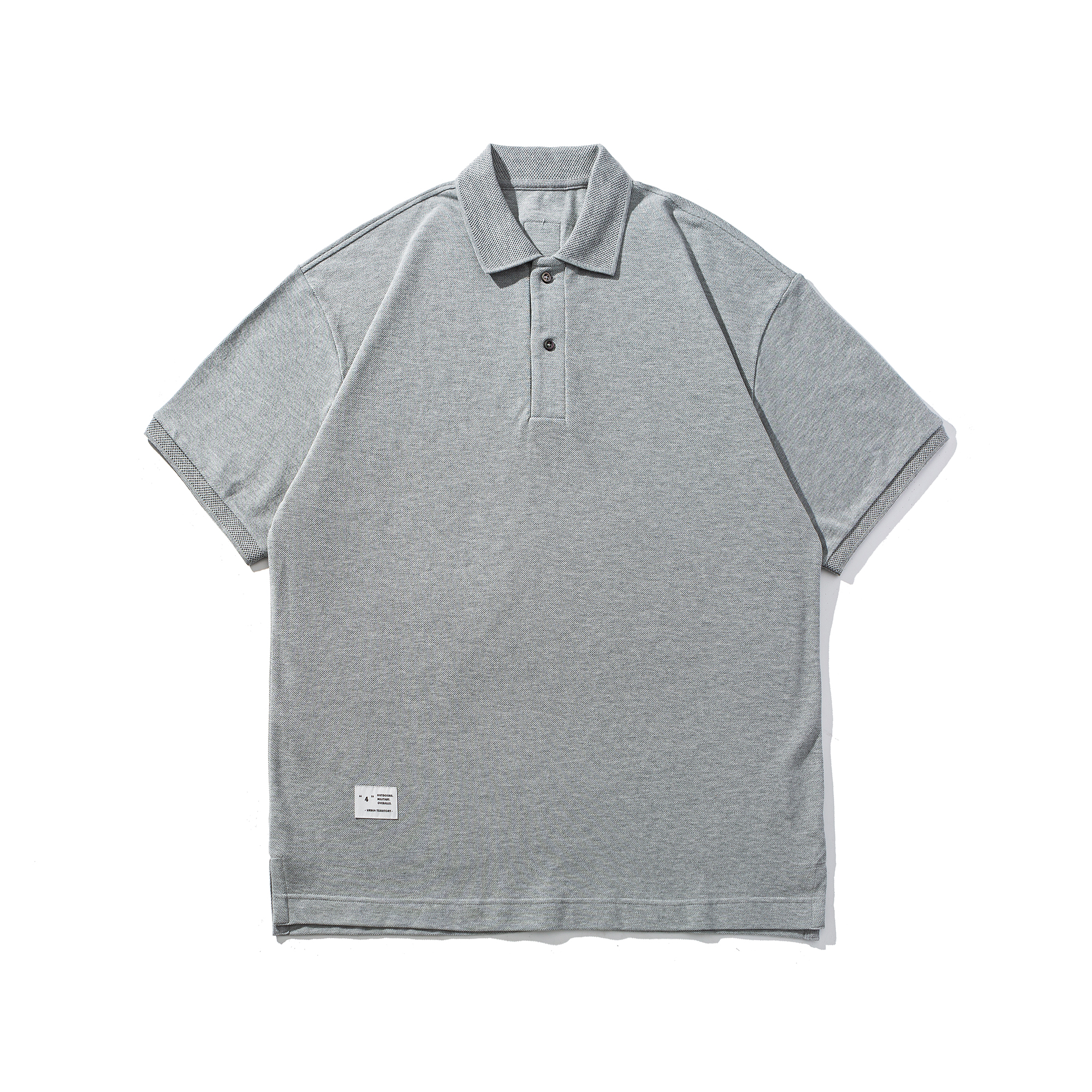 Men's Pique Polo Shirt - Heavyweight Cotton Relaxed Fit