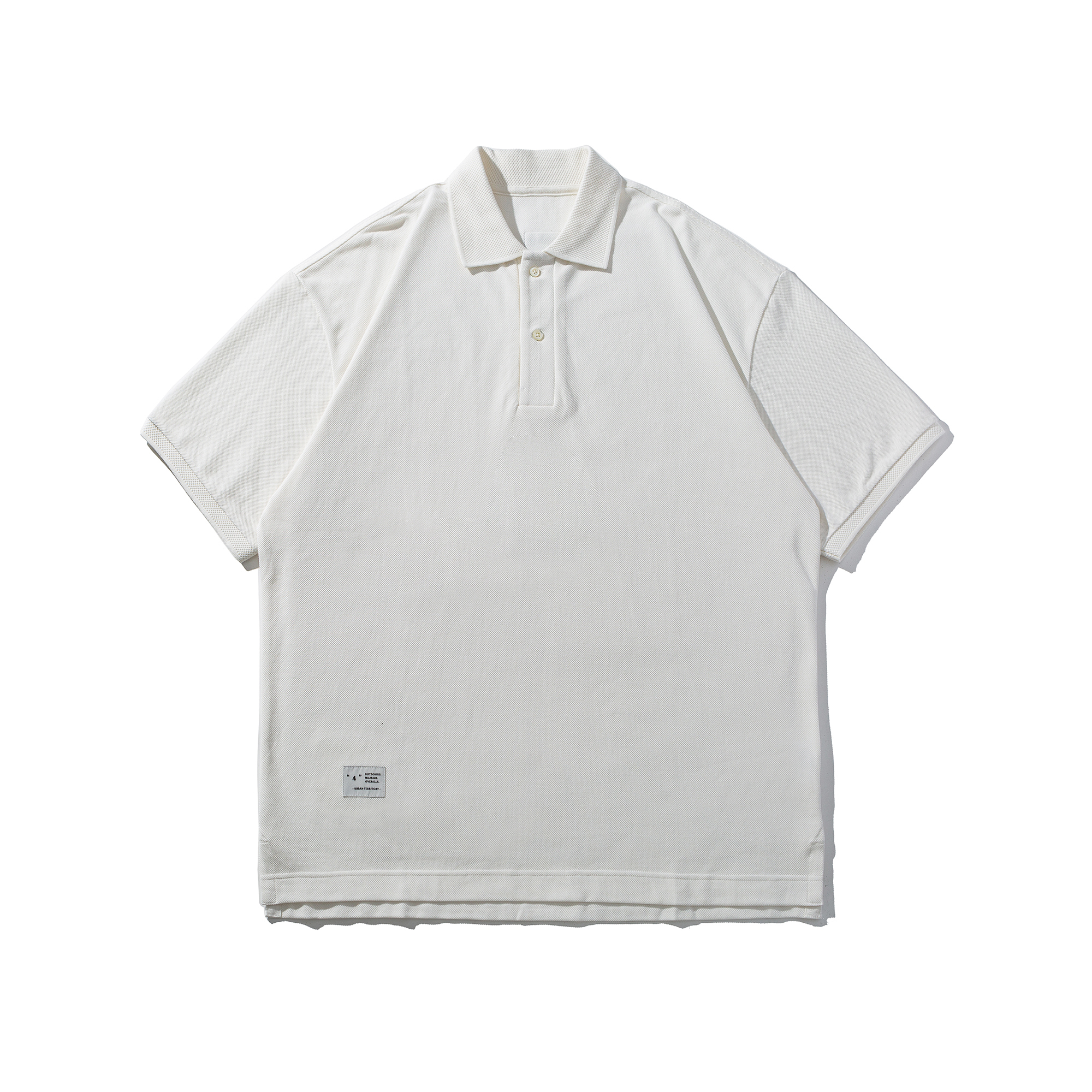 Men's Pique Polo Shirt - Heavyweight Cotton Relaxed Fit