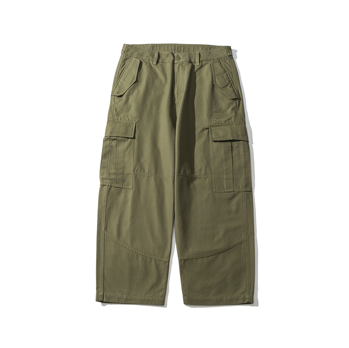 Men's Heavyweight Workwear Cargo Pants - 12oz Cotton Canvas-Liberaturs