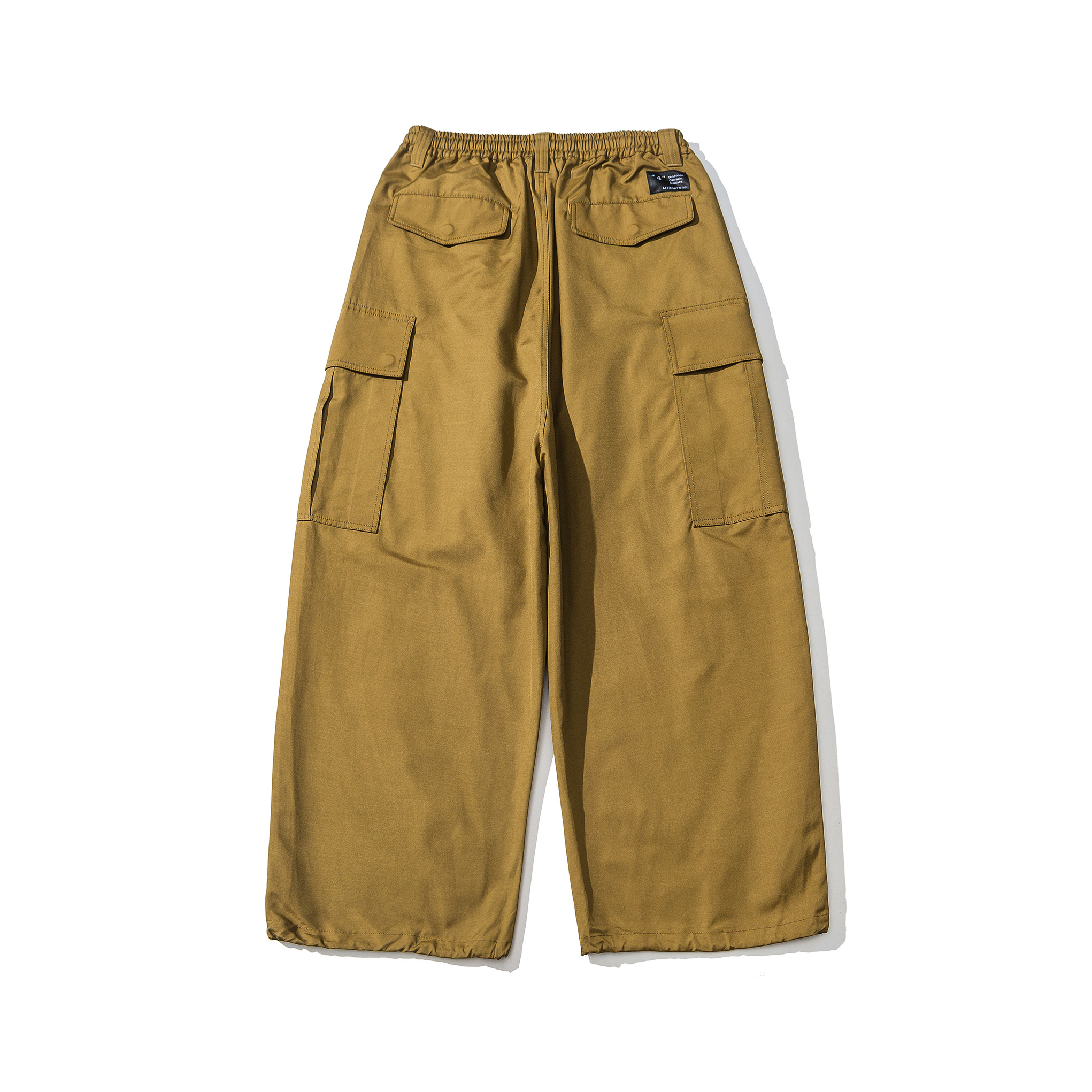 Men's Wide-Leg Cargo Pants - Relaxed Fit & Utility Design-Liberaturs
