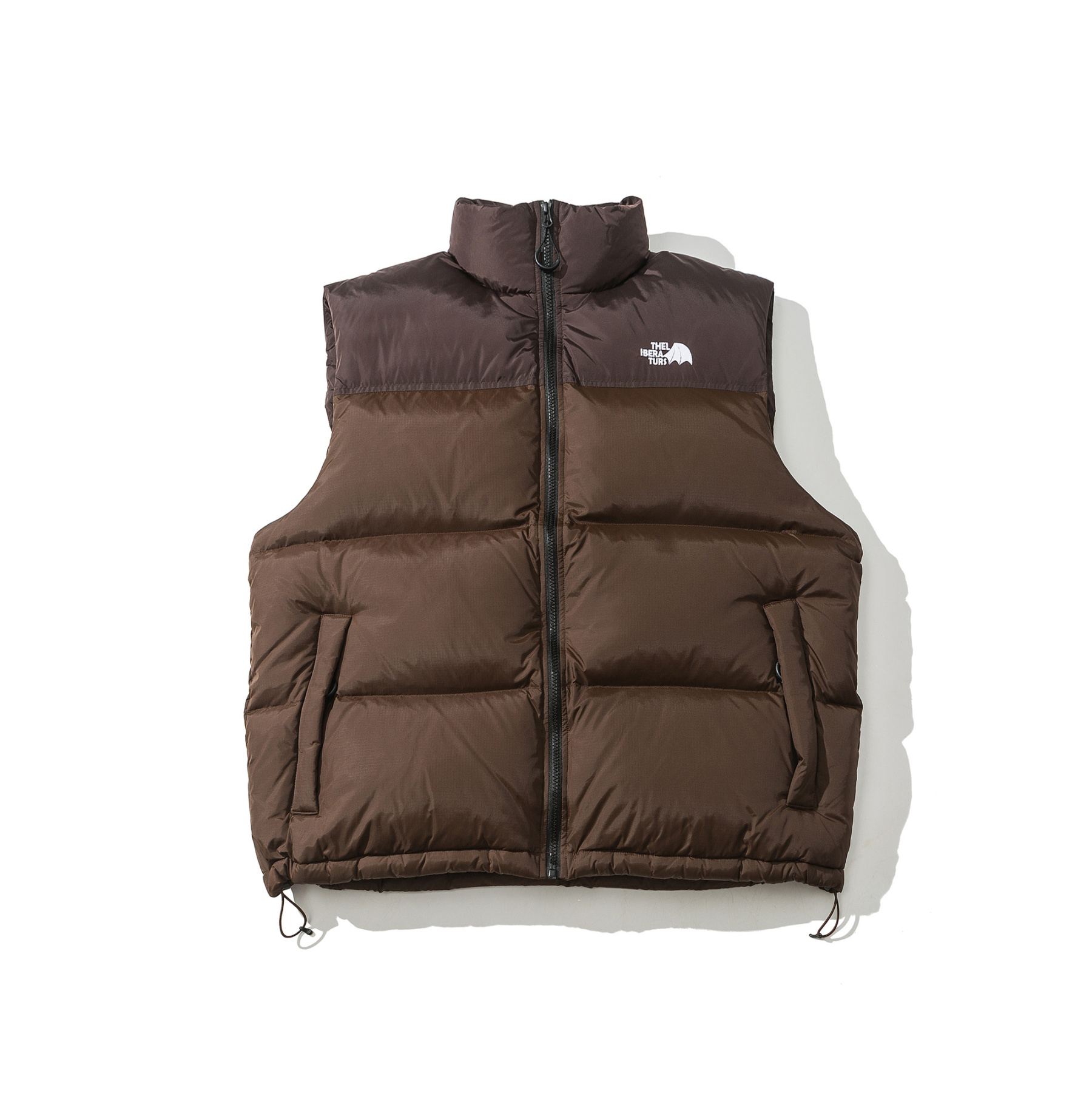 Men's Stand Collar Puffer Vest - Lightweight Thermal Insulation-Liberaturs