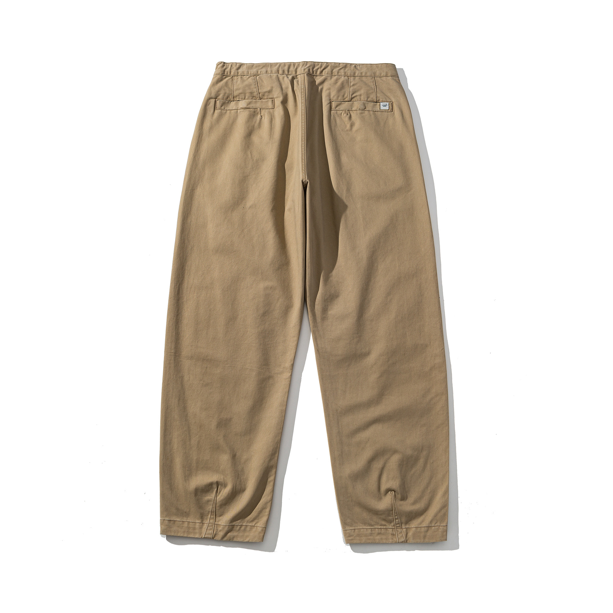 Men's Tapered Fit Casual Pants - Relaxed Twill Utility Trousers