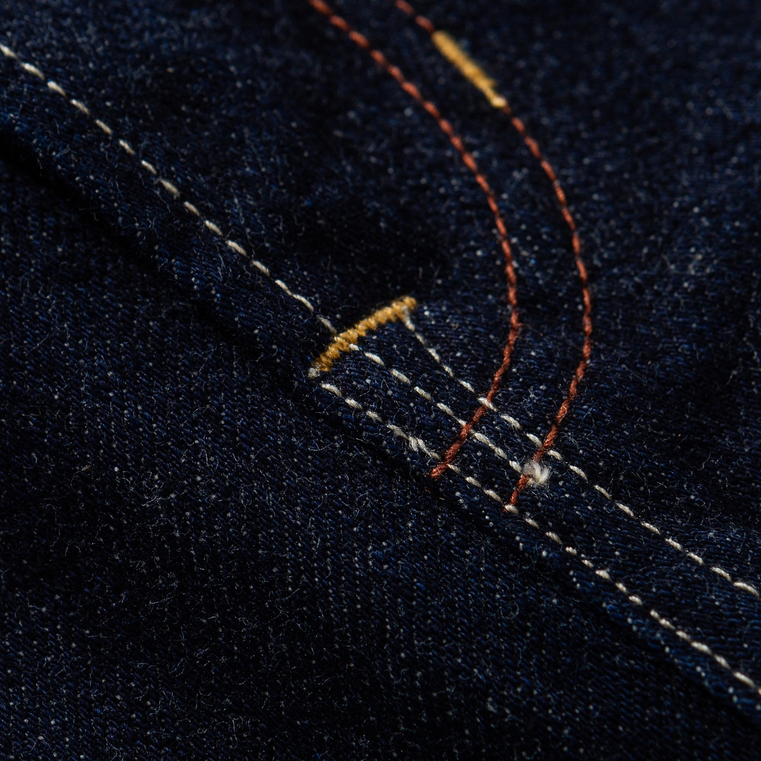 Men's Selvedge Denim Jeans - One-Wash Raw Denim with Comfort Fit