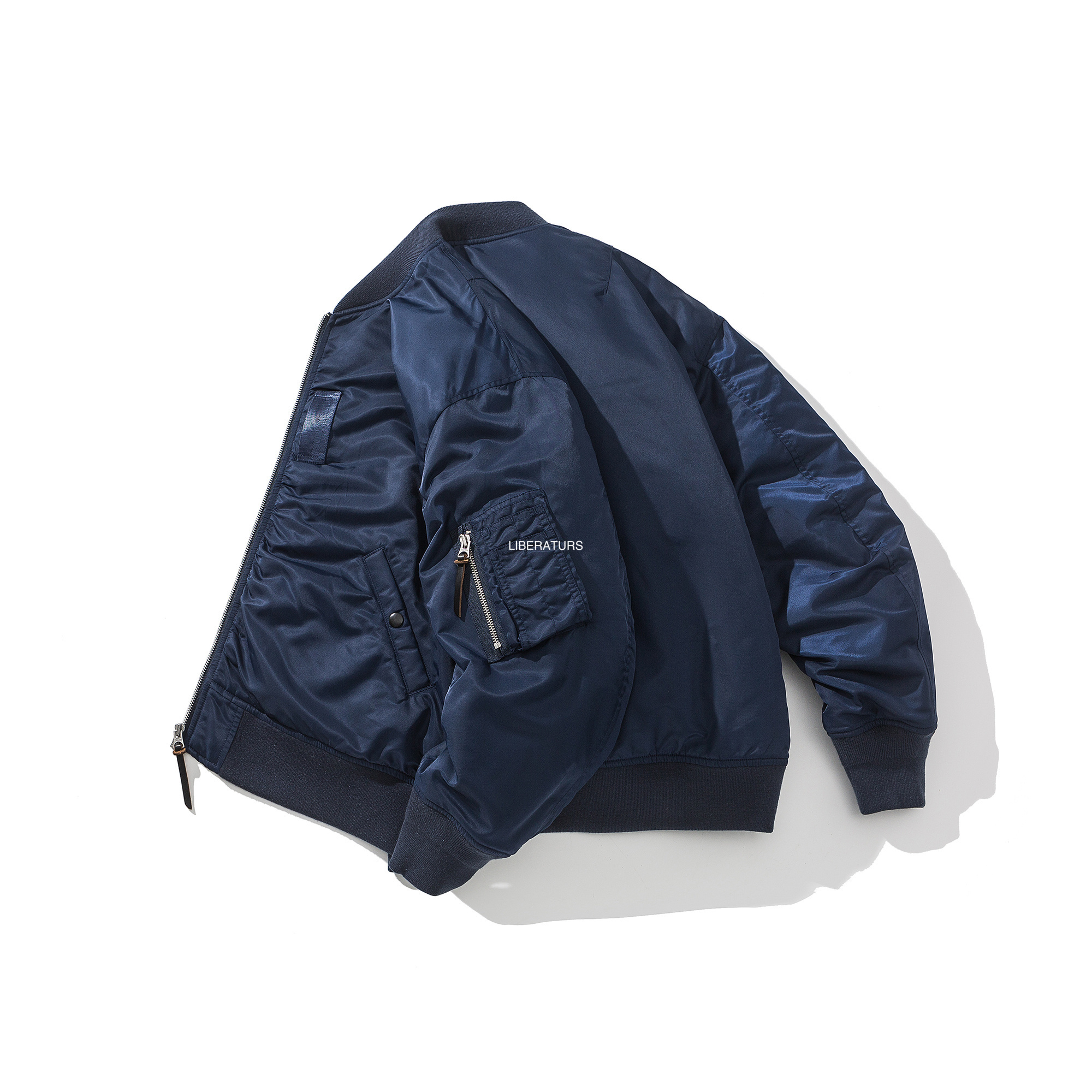Men's Classic MA-1 Bomber Jacket - Reinvented with Modern Warmth-Liberaturs