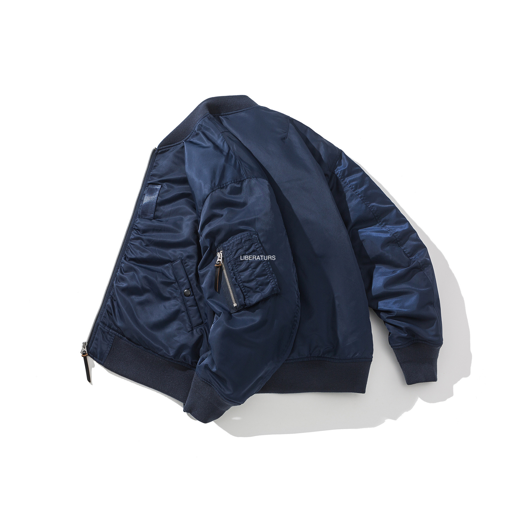 Men's Classic MA-1 Bomber Jacket - Reinvented with Modern Warmth-Liberaturs