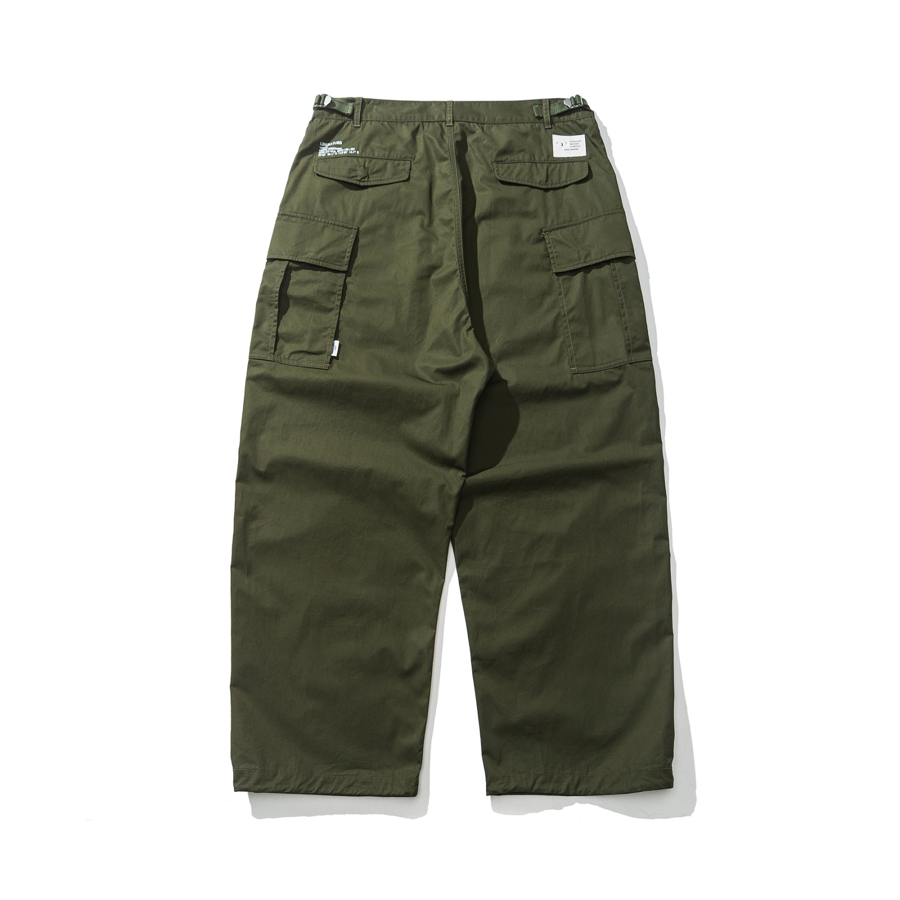 Men's Paratrooper Pants - Tactical Cargo Trousers with Wide Straight Leg-Liberaturs