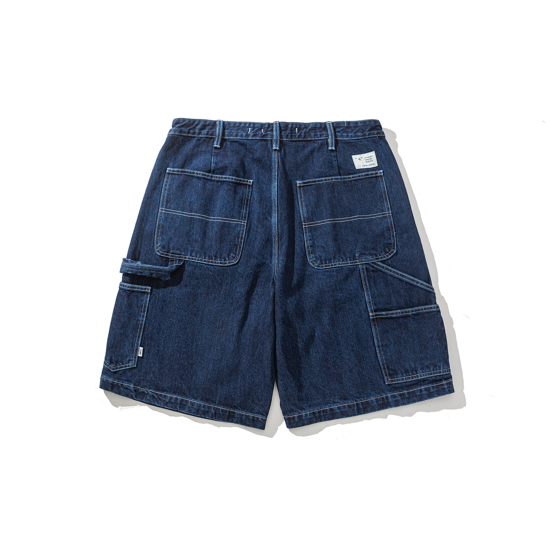 [Copy]Men's Cargo Denim Shorts - Relaxed Fit Utility Shorts